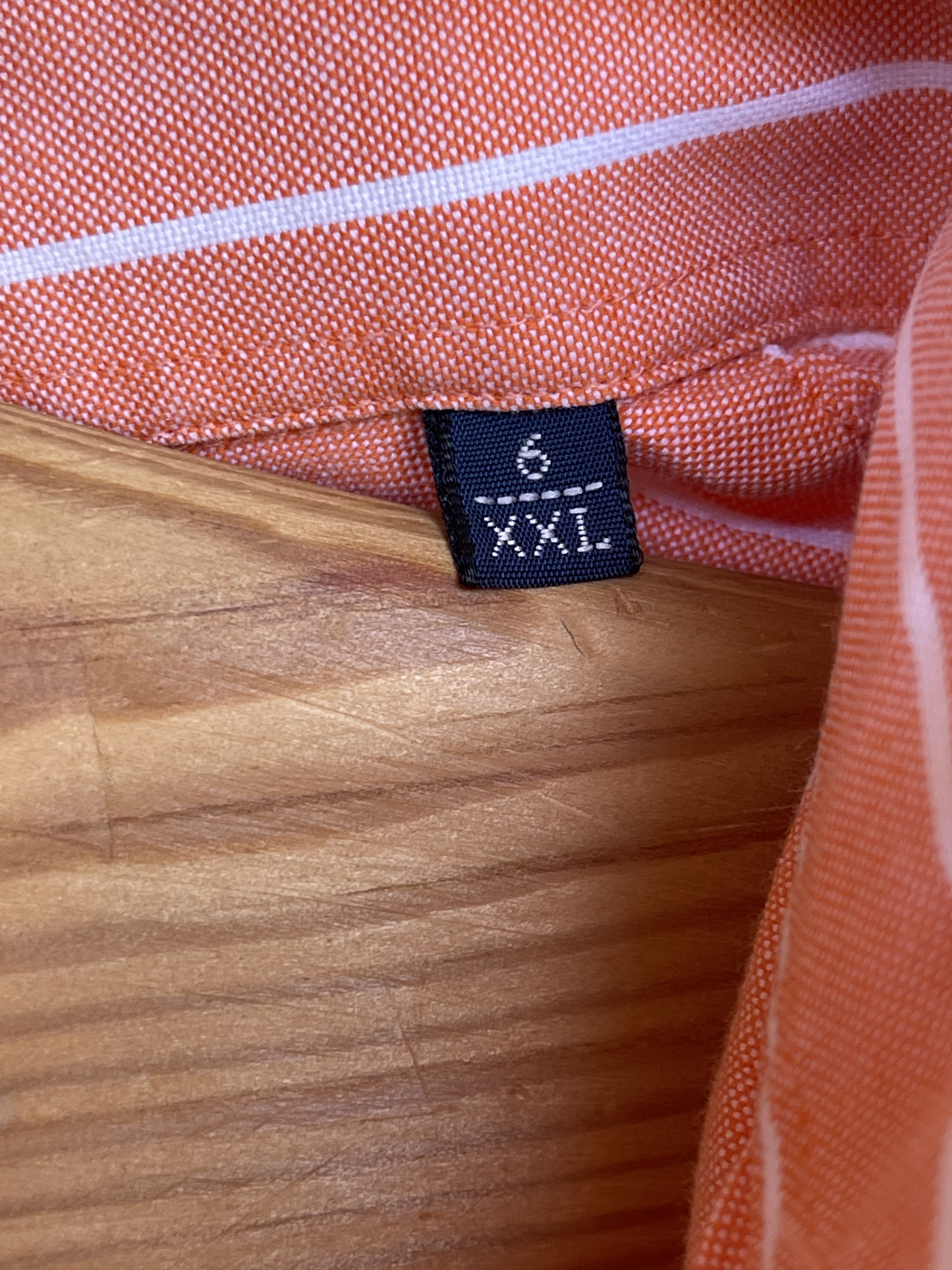 Burberry 🔥 Burberry London shirt striped size xl orange pink Size US XL / EU 56 / 4 - 9 Thumbnail