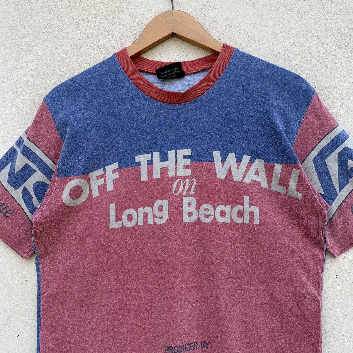 Vans × Vintage RARE‼️Vintage VANS OFF THE WALL USA FULLPRINT T-shirt Size US M / EU 48-50 / 2 - 2 Thumbnail