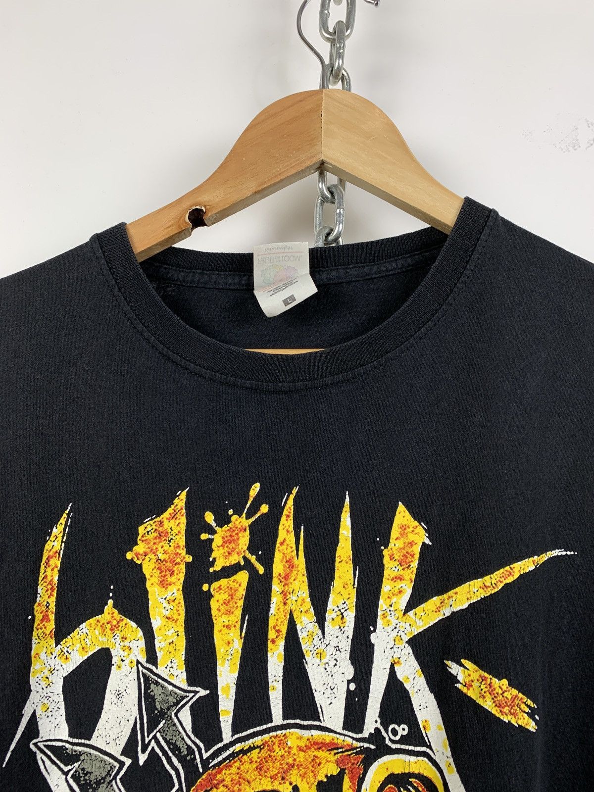 Band Tees Vintage Blink 182 Black T-Shirt Size US L / EU 52-54 / 3 - 5 Thumbnail