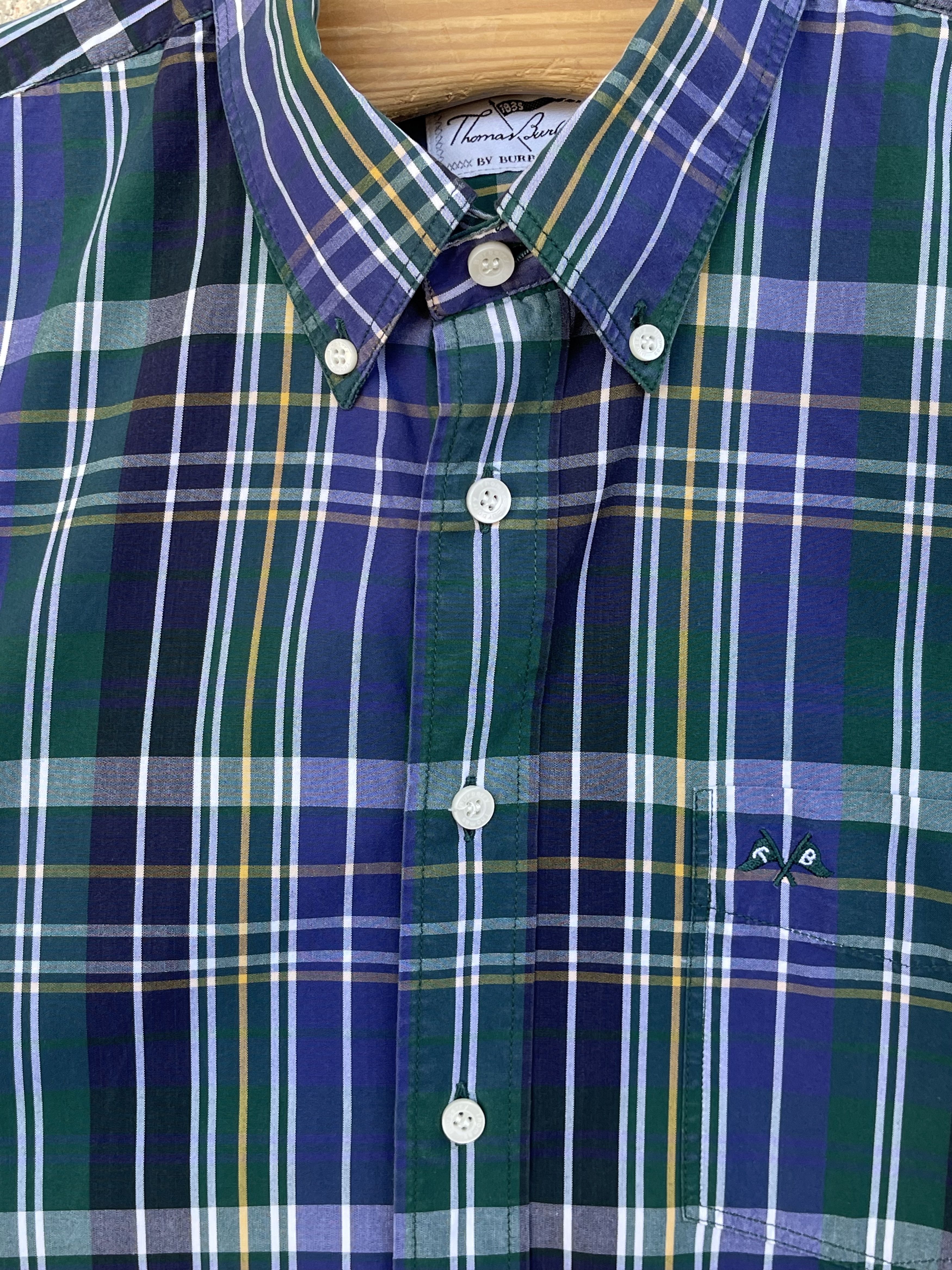 Burberry 🔥 Burberry TB plaid shirt multicolored size xl Size US XL / EU 56 / 4 - 5 Thumbnail