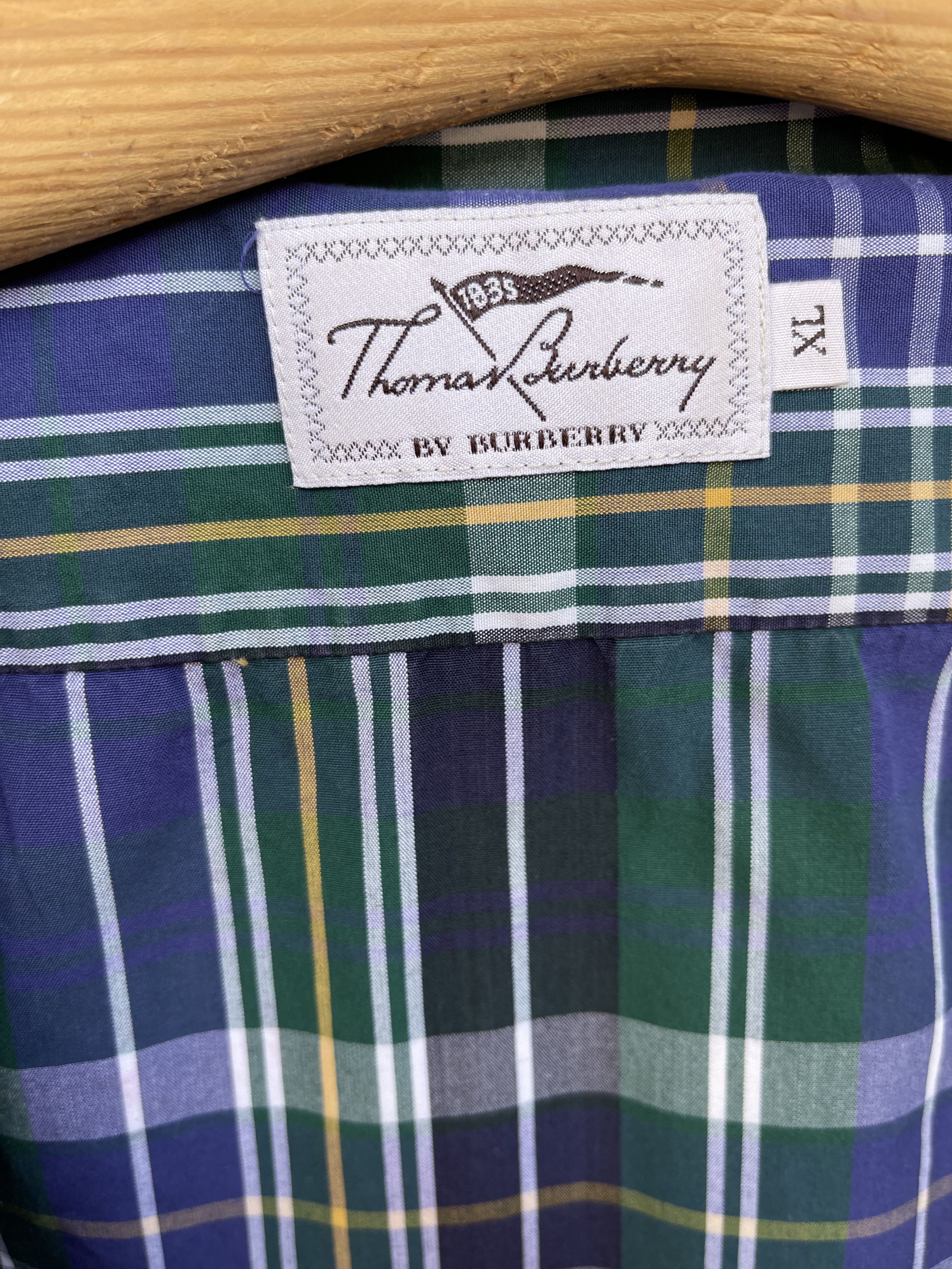 Burberry 🔥 Burberry TB plaid shirt multicolored size xl Size US XL / EU 56 / 4 - 6 Thumbnail