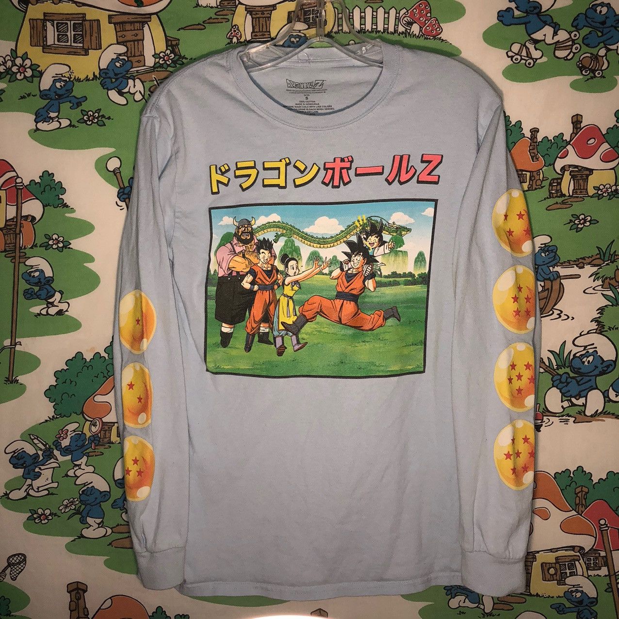 Anime × Cartoon Network Dragon Ball Z Shirt anime Long Sleeve Goku Gohan cartoon Size US S / EU 44-46 / 1 - 2 Thumbnail