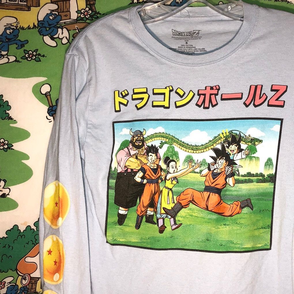Anime × Cartoon Network Dragon Ball Z Shirt anime Long Sleeve Goku Gohan cartoon Size US S / EU 44-46 / 1 - 1 Thumbnail