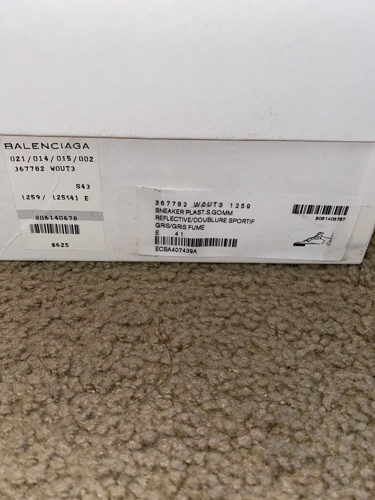 Balenciaga Balenciaga 3M Reflective High Top Sneakers Size US 9 / EU 42 - 12 Thumbnail