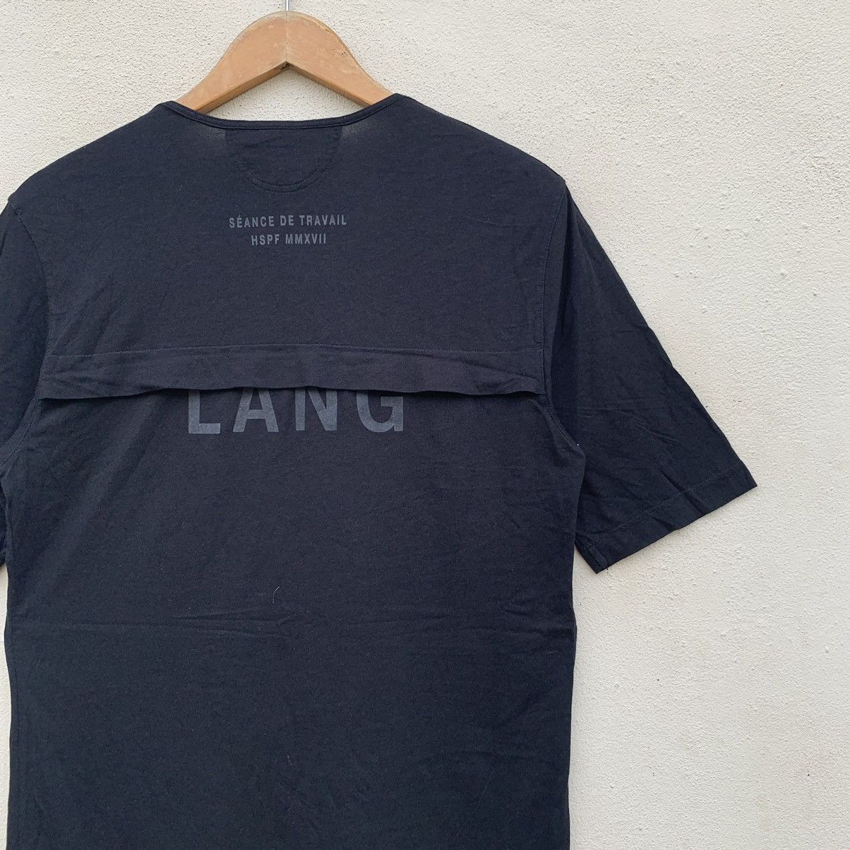 Helmut Lang HELMUT LANG NICE DESIGN T-SHIRT Size US S / EU 44-46 / 1 - 8 Thumbnail