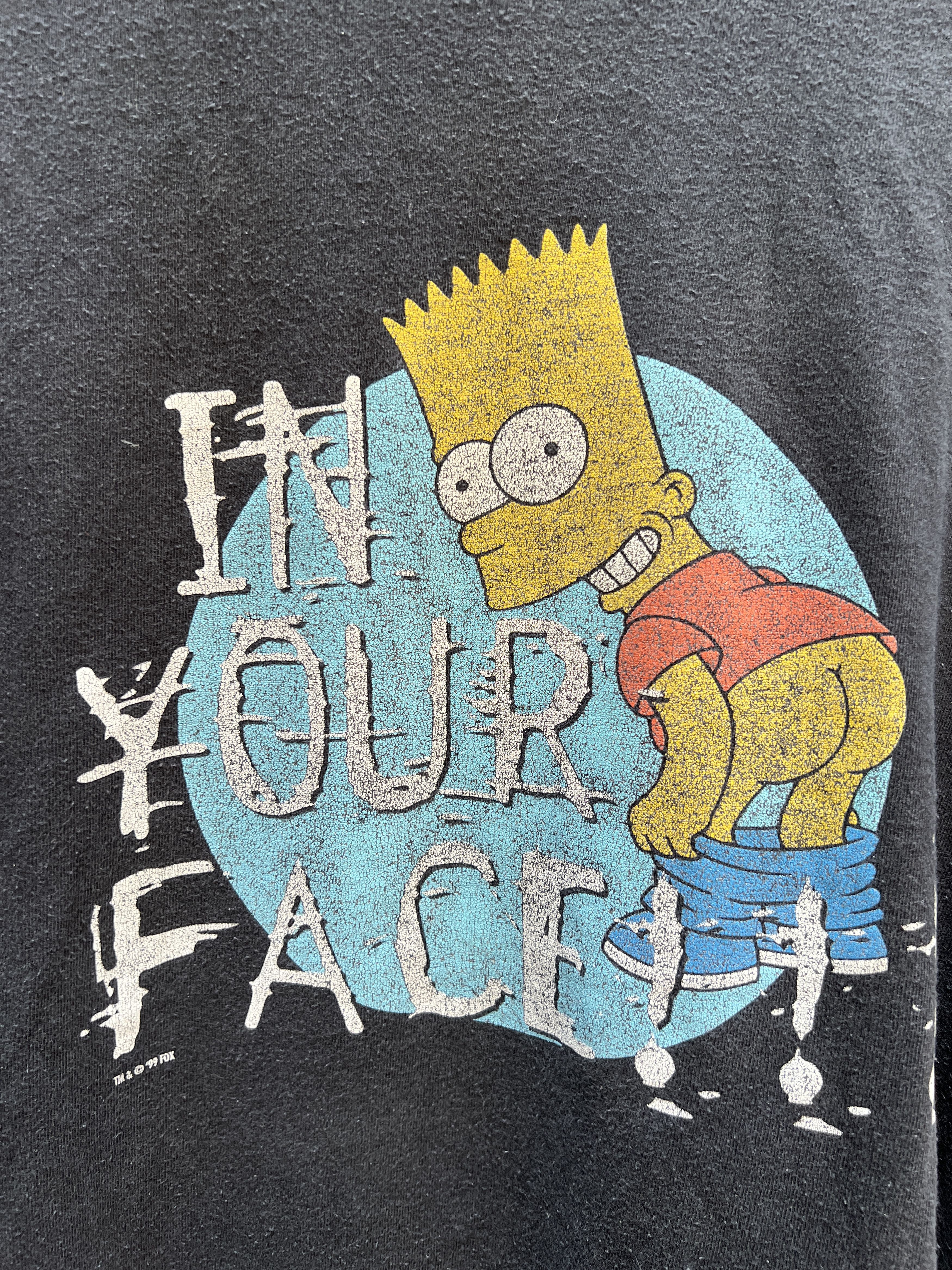 Cartoon Network × Vintage Vintage 1999 The Simpsons T-shirt Size US L / EU 52-54 / 3 - 7 Thumbnail