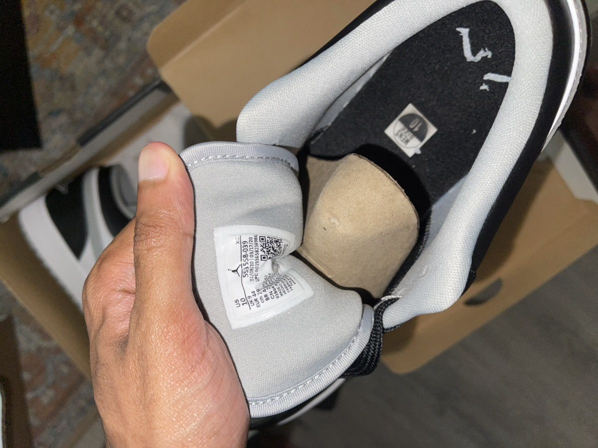 Jordan Brand Air Jordan low black white grey 10 Size US 10 / EU 43 - 5 Thumbnail