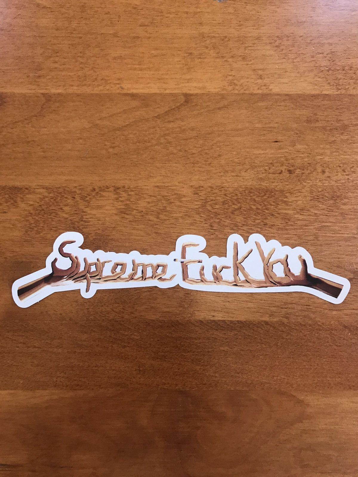 Supreme Supreme Fuck You Sticker Size ONE SIZE - 1 Preview