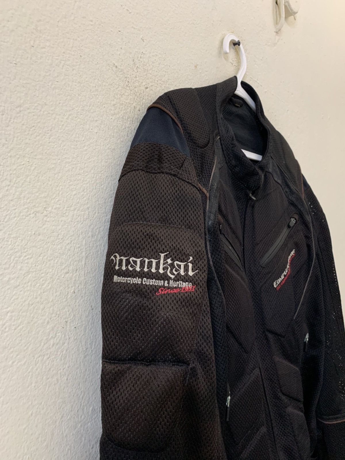 Japanese Brand Nankai Biker Racing Absorbent/Hard Guard Pad Mesh Jacket Size US L / EU 52-54 / 3 - 5 Thumbnail