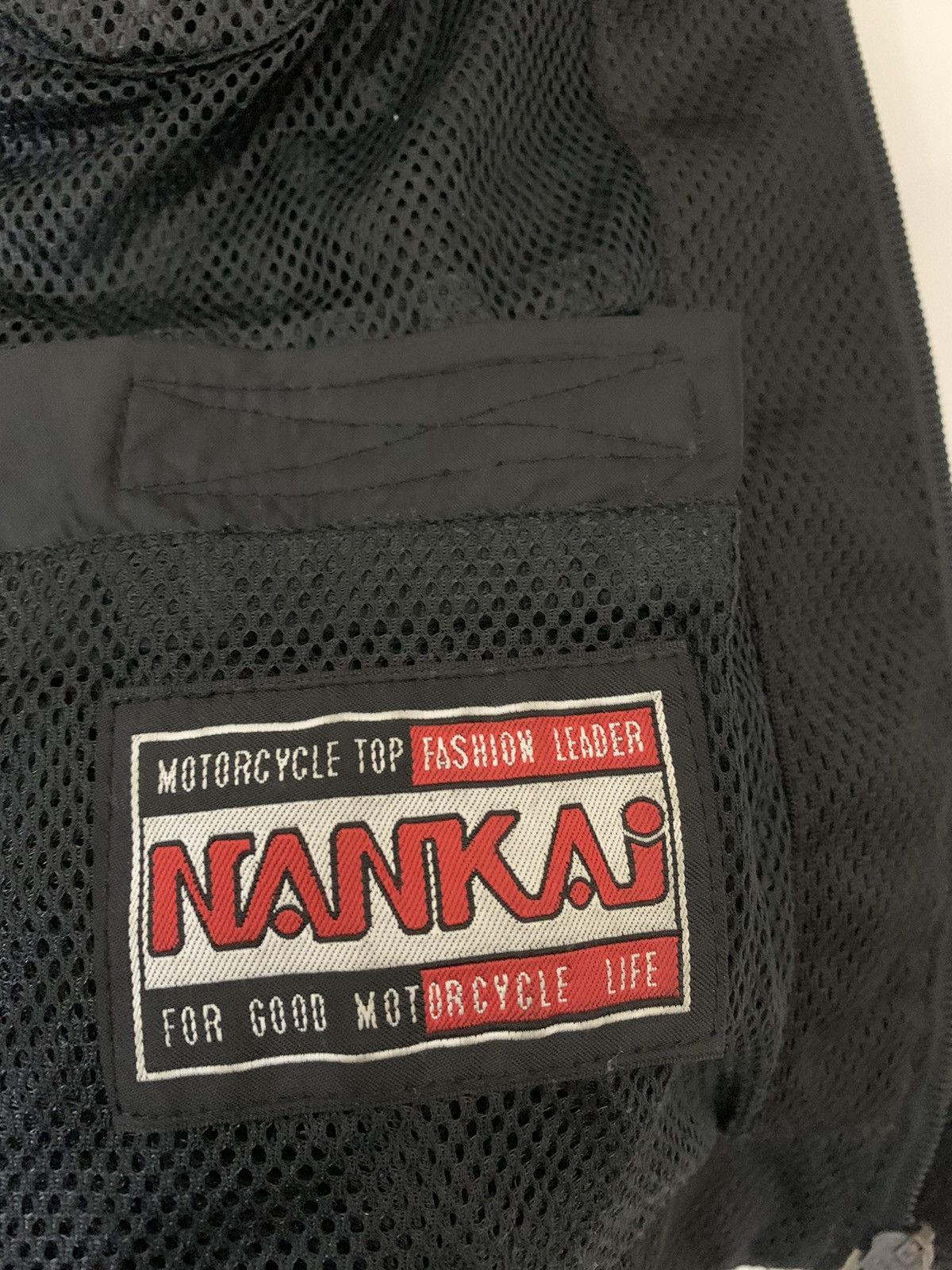 Japanese Brand Nankai Biker Racing Absorbent/Hard Guard Pad Mesh Jacket Size US L / EU 52-54 / 3 - 6 Thumbnail