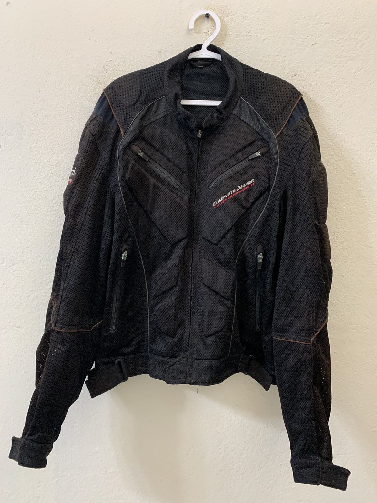 Japanese Brand Nankai Biker Racing Absorbent/Hard Guard Pad Mesh Jacket Size US L / EU 52-54 / 3 - 1 Thumbnail