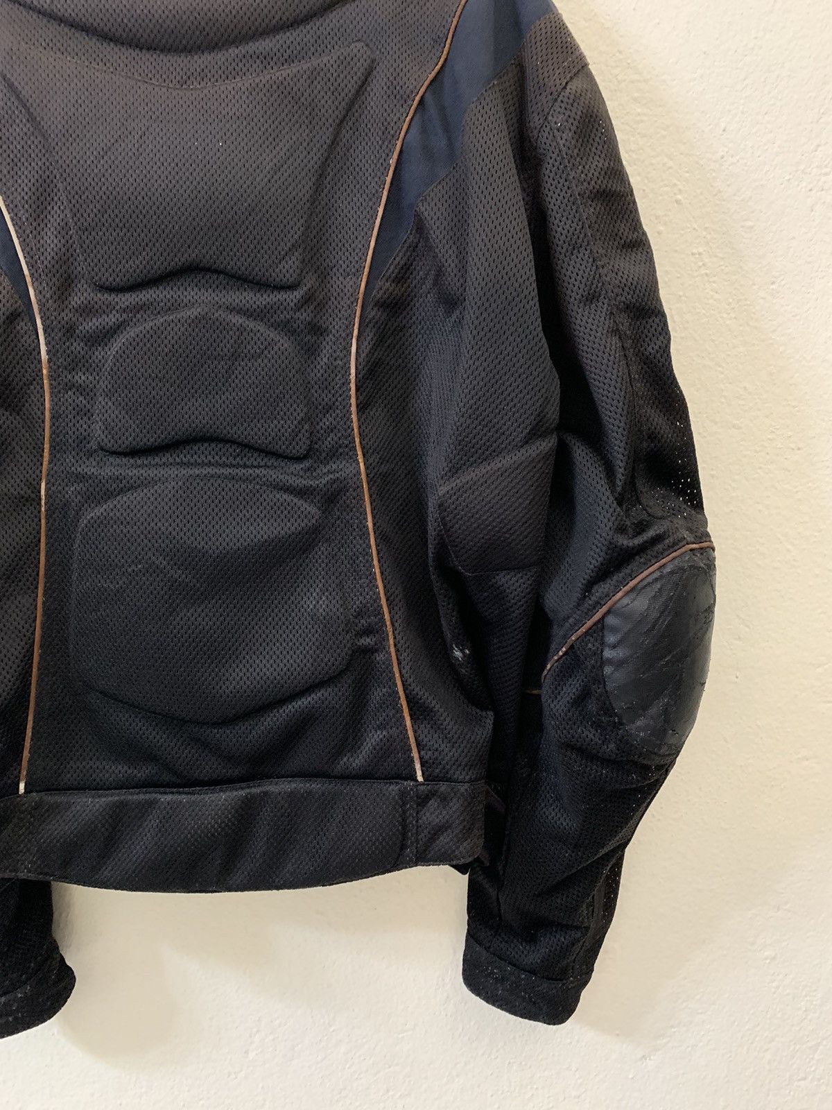Japanese Brand Nankai Biker Racing Absorbent/Hard Guard Pad Mesh Jacket Size US L / EU 52-54 / 3 - 9 Thumbnail