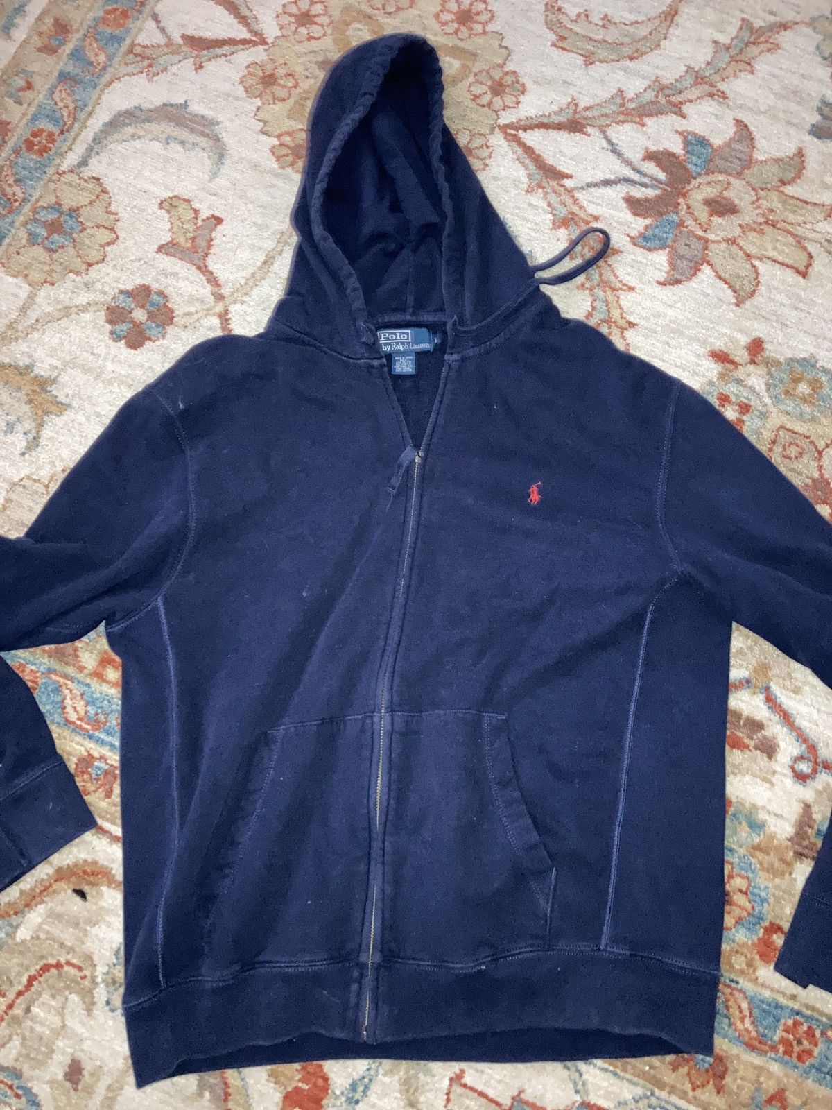 Polo Ralph Lauren VTG POLO RALPH LAUREN Full Zip Hoodie Large Blue Size US L / EU 52-54 / 3 - 2 Preview