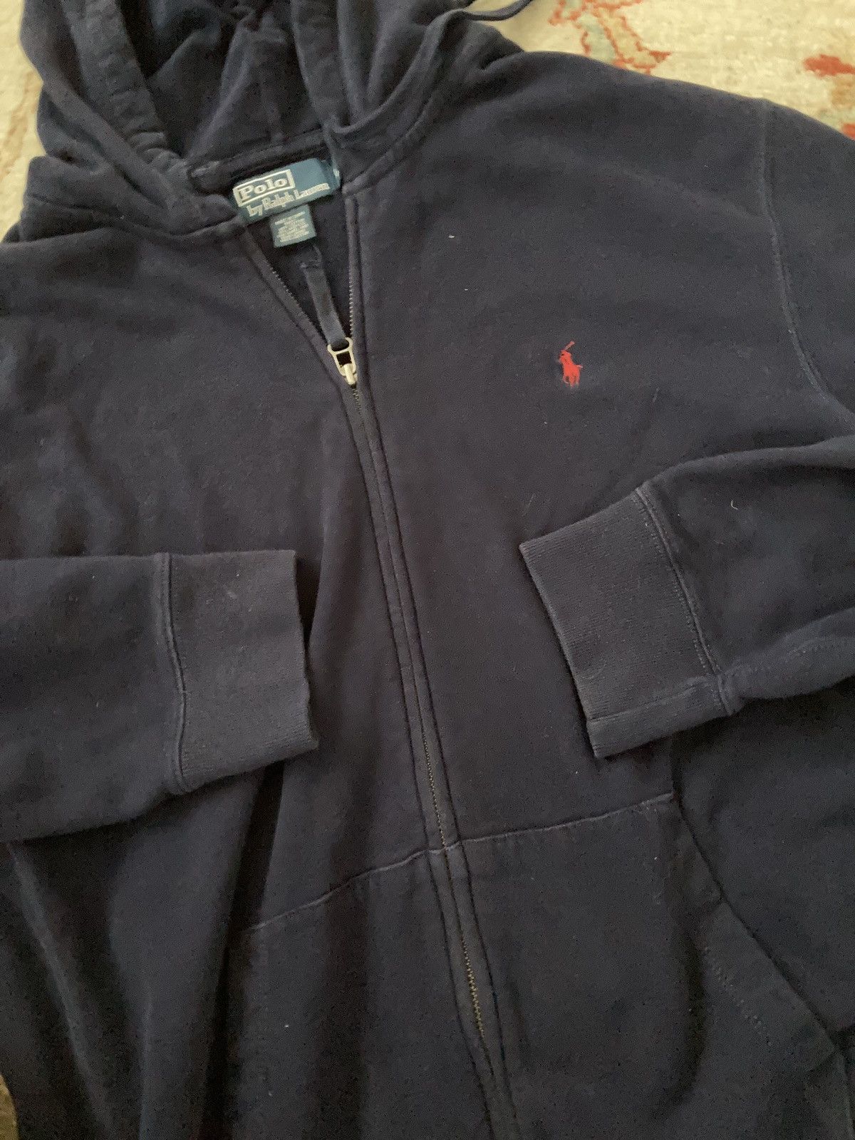 Polo Ralph Lauren VTG POLO RALPH LAUREN Full Zip Hoodie Large Blue Size US L / EU 52-54 / 3 - 1 Preview
