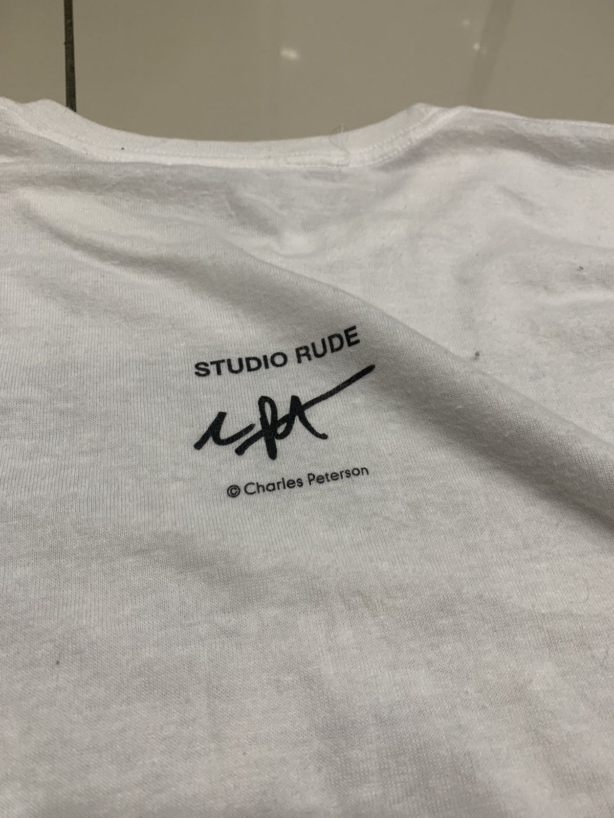 Band Tees RUDE GALLERY X NIRVANA KURT COBAIN CHARLES PETTERSON SHIRT Size US M / EU 48-50 / 2 - 7 Thumbnail