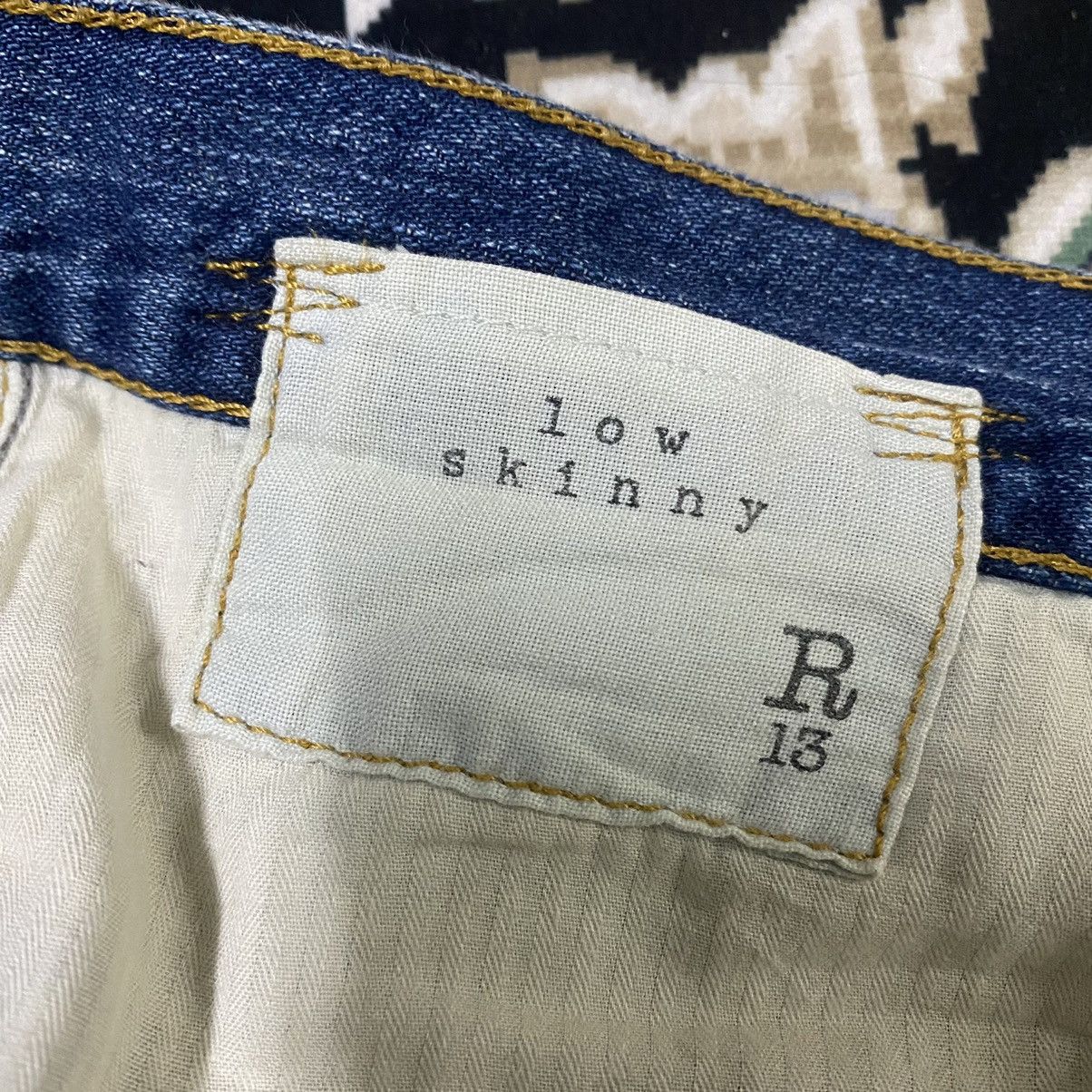 R13 R13 Low Skinny Jeans Size US 30 / EU 46 - 15 Thumbnail