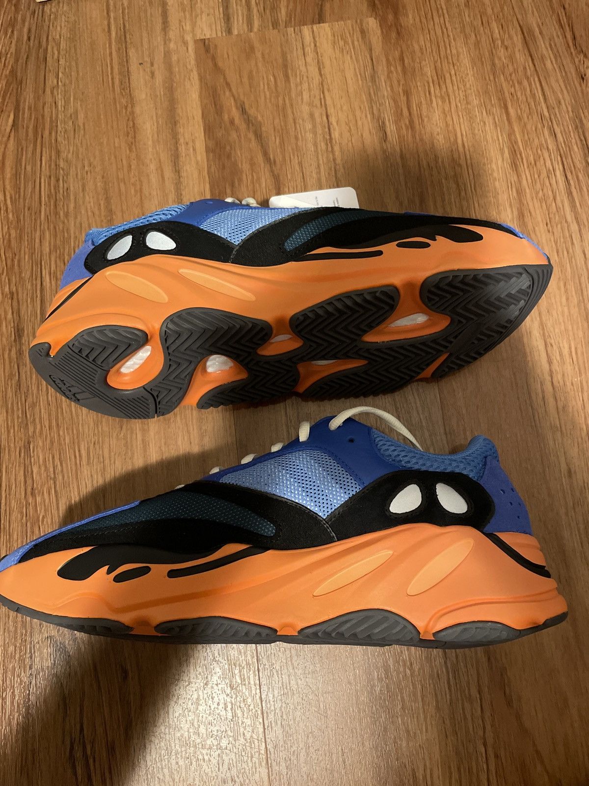Adidas × Kanye West Yeezy 700 Bright Blue Size US 11.5 / EU 44-45 - 2 Thumbnail