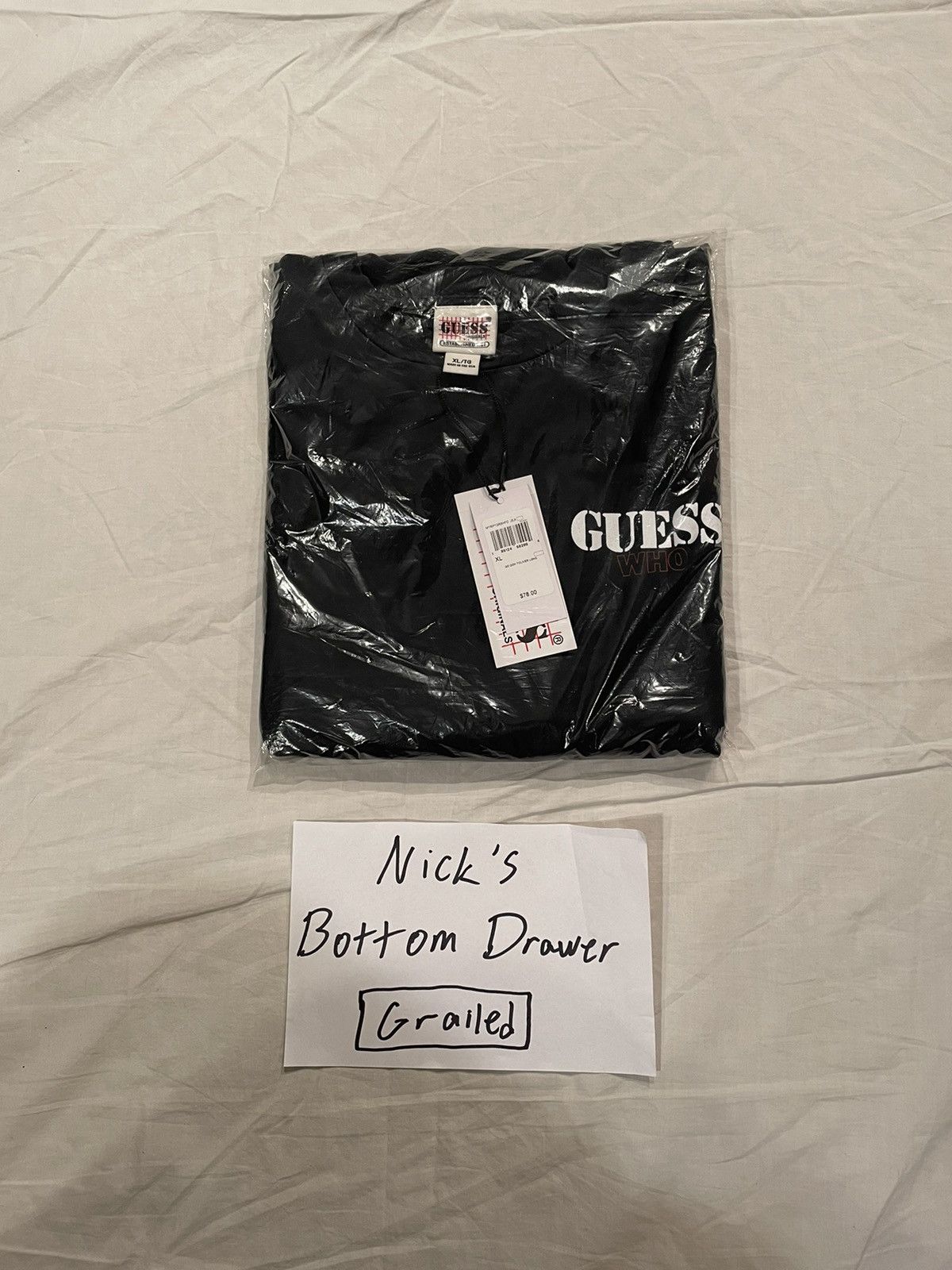 Guess Don Toliver x Guess Life Of A Don Long Sleeve Tee Size US XL / EU 56 / 4 - 1 Thumbnail