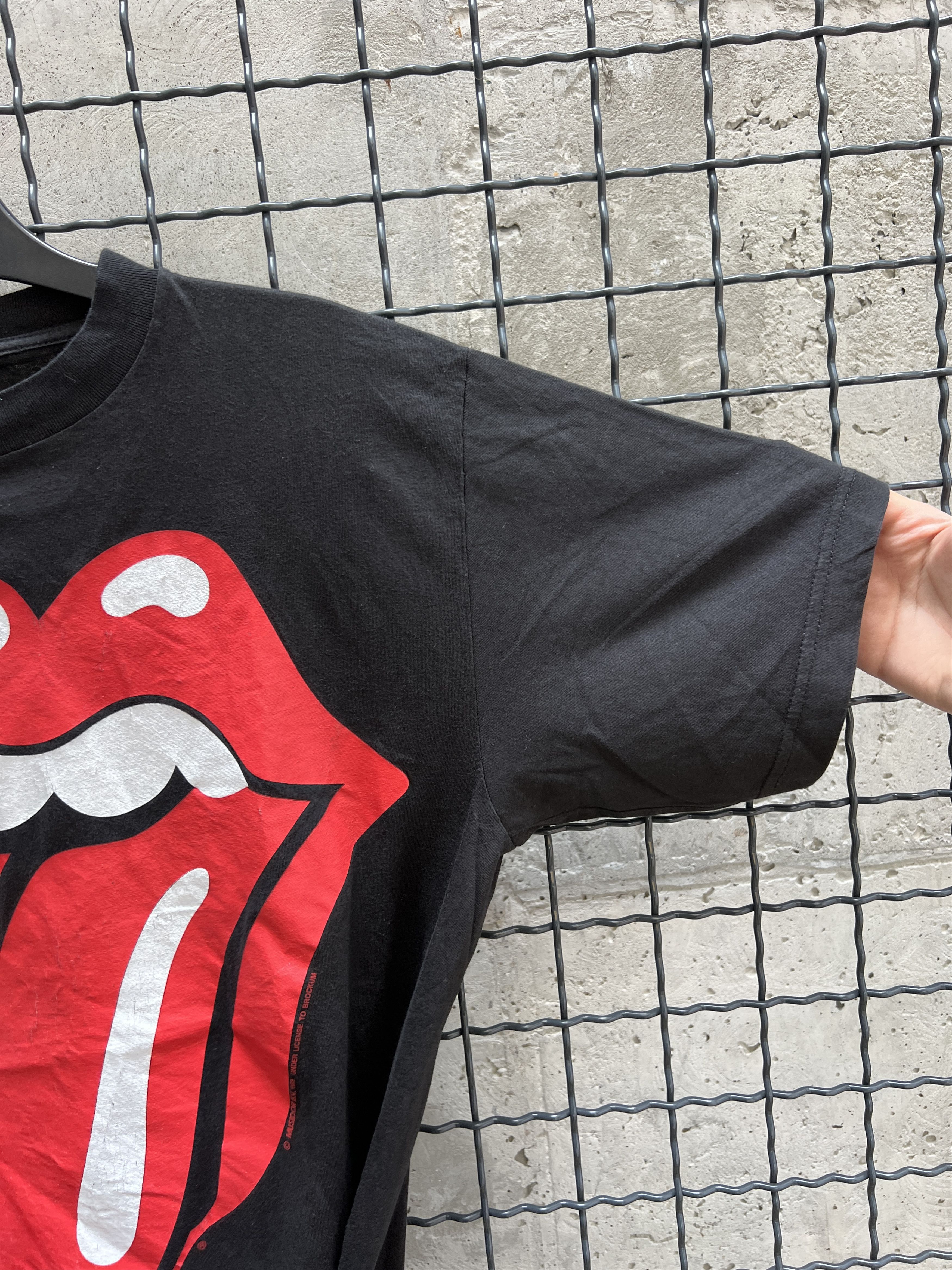Band Tees Vintage 1989 Rolling Stones Rock Band Tour T-shirt Size US M / EU 48-50 / 2 - 8 Thumbnail