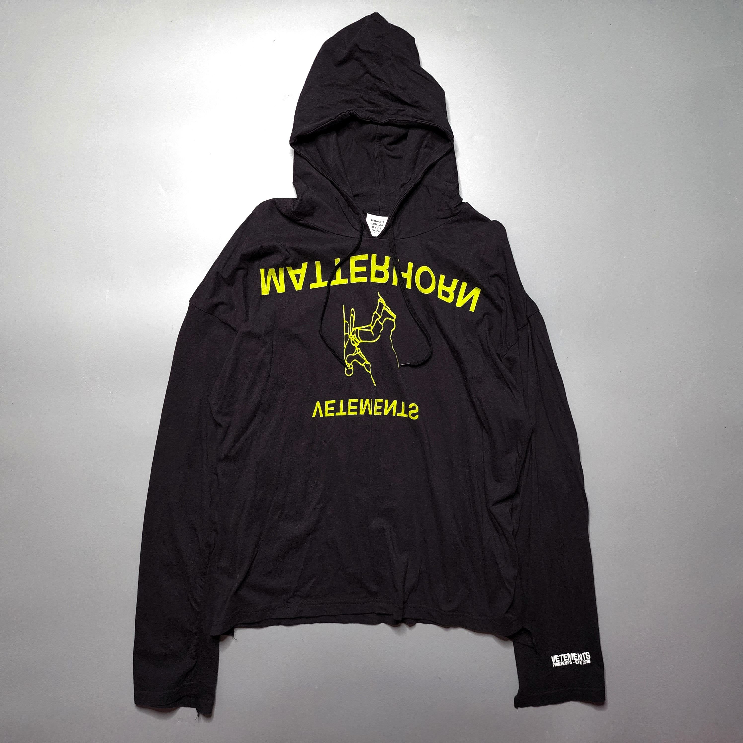 Vetements Vetements - SS18 Matterhorn Hoodie | Grailed