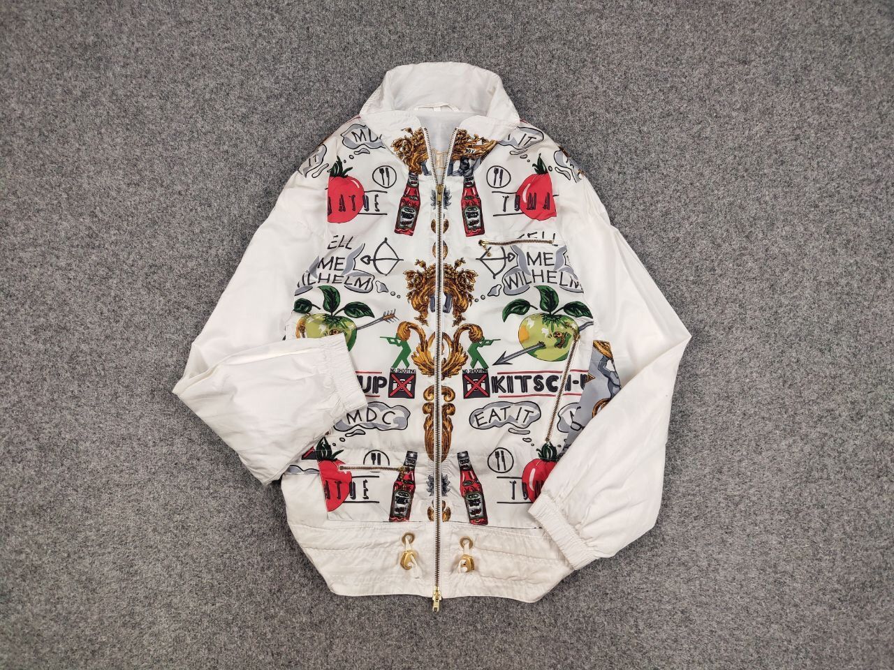 Other Rare Vintage 90's MDC Designer Jacket All Painting Logo Size US M / EU 48-50 / 2 - 13 Thumbnail
