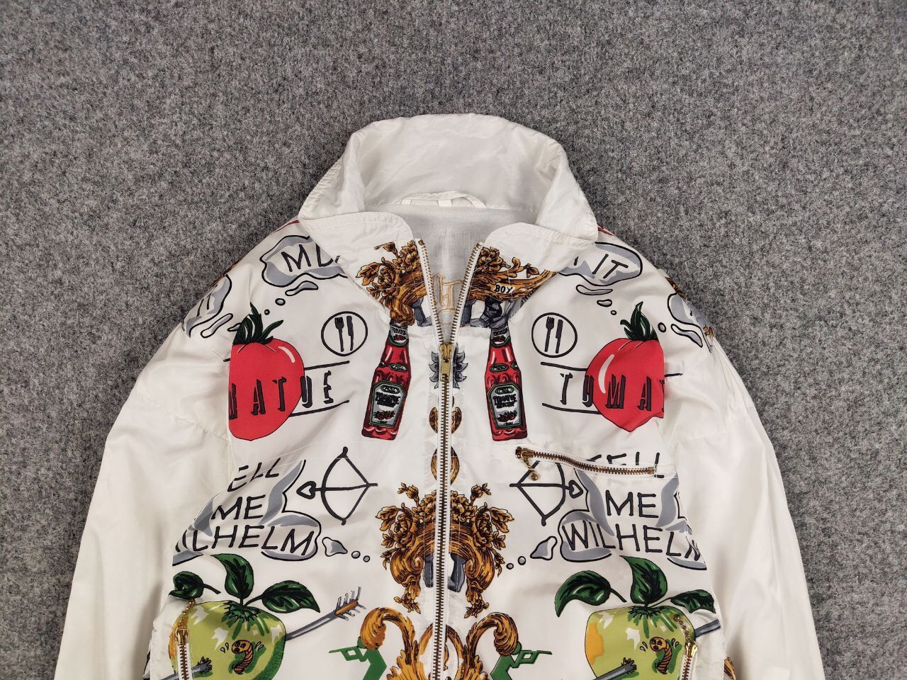 Other Rare Vintage 90's MDC Designer Jacket All Painting Logo Size US M / EU 48-50 / 2 - 8 Thumbnail