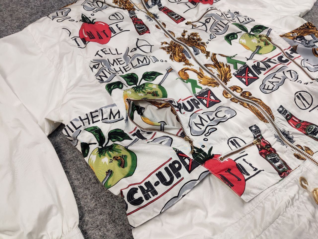 Other Rare Vintage 90's MDC Designer Jacket All Painting Logo Size US M / EU 48-50 / 2 - 18 Thumbnail