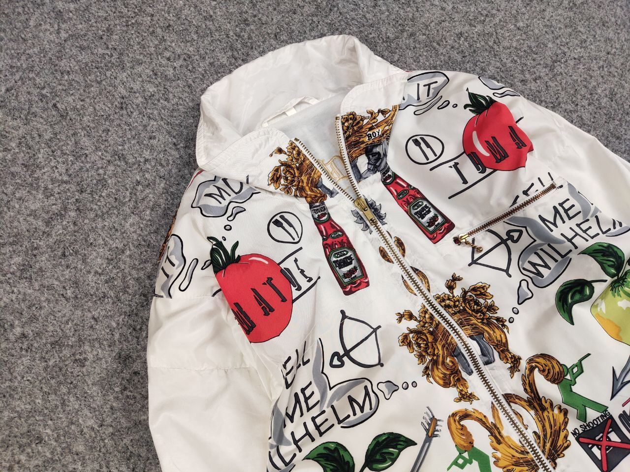 Other Rare Vintage 90's MDC Designer Jacket All Painting Logo Size US M / EU 48-50 / 2 - 7 Thumbnail