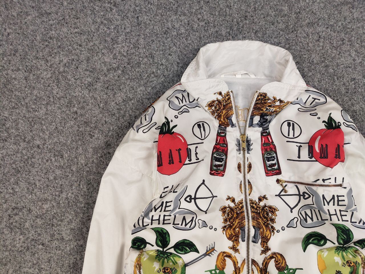 Other Rare Vintage 90's MDC Designer Jacket All Painting Logo Size US M / EU 48-50 / 2 - 11 Thumbnail