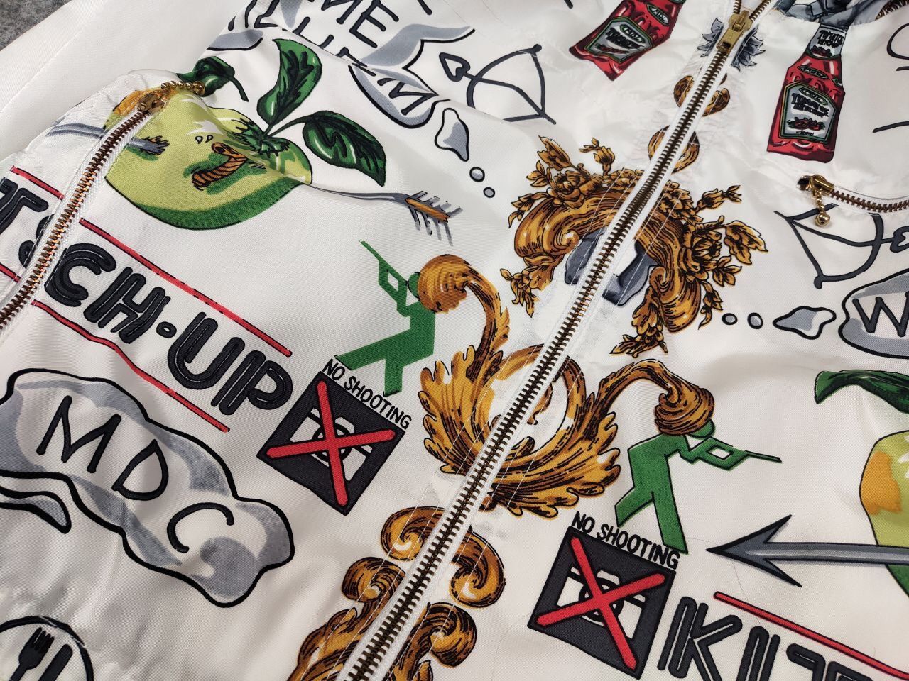 Other Rare Vintage 90's MDC Designer Jacket All Painting Logo Size US M / EU 48-50 / 2 - 12 Thumbnail