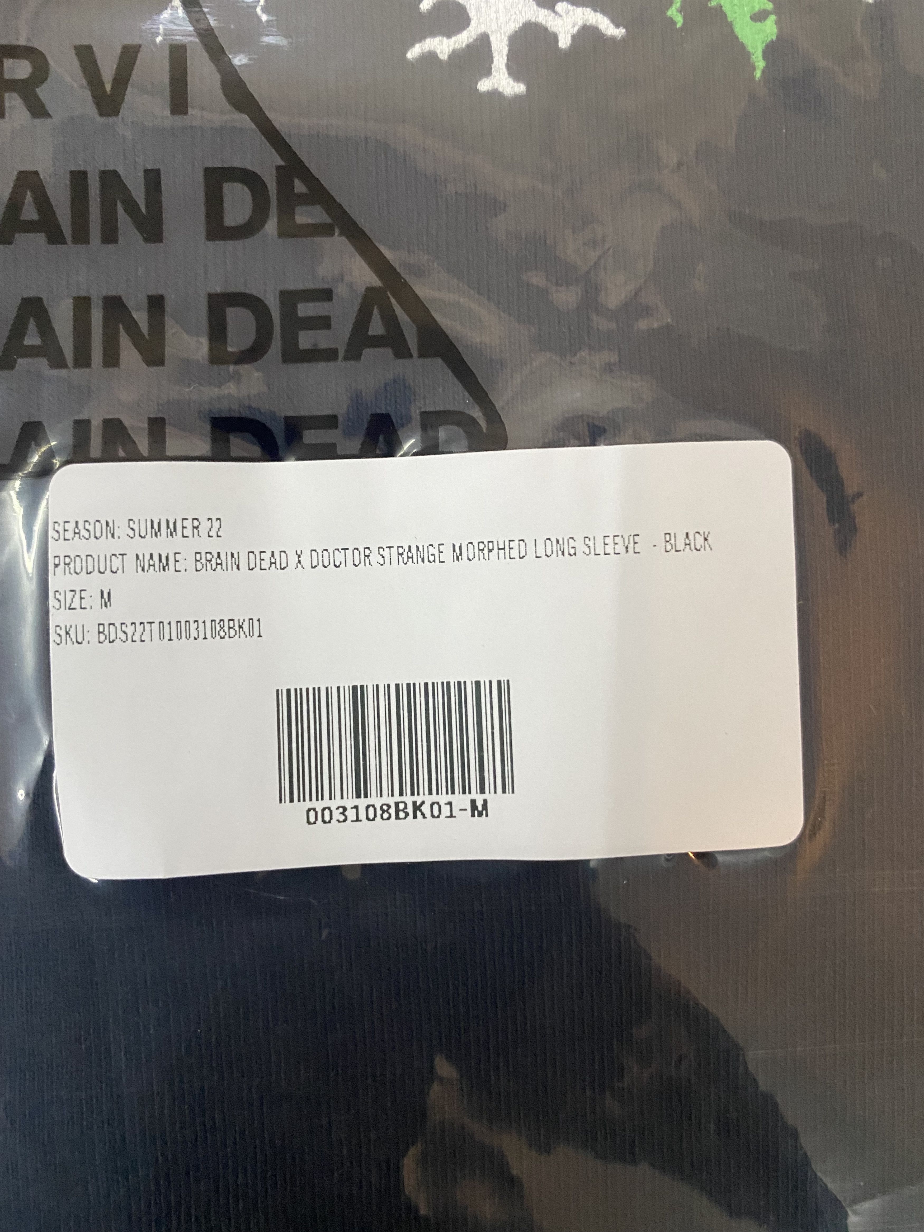 Brain Dead × Marvel Comics Doctor Strange Morphed L/S Size US M / EU 48-50 / 2 - 7 Thumbnail