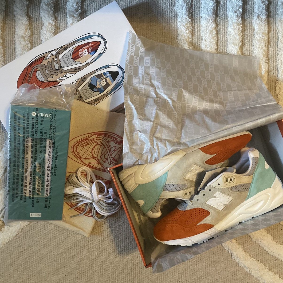 Ronnie Fieg x New Balance 990v2 Cyclades