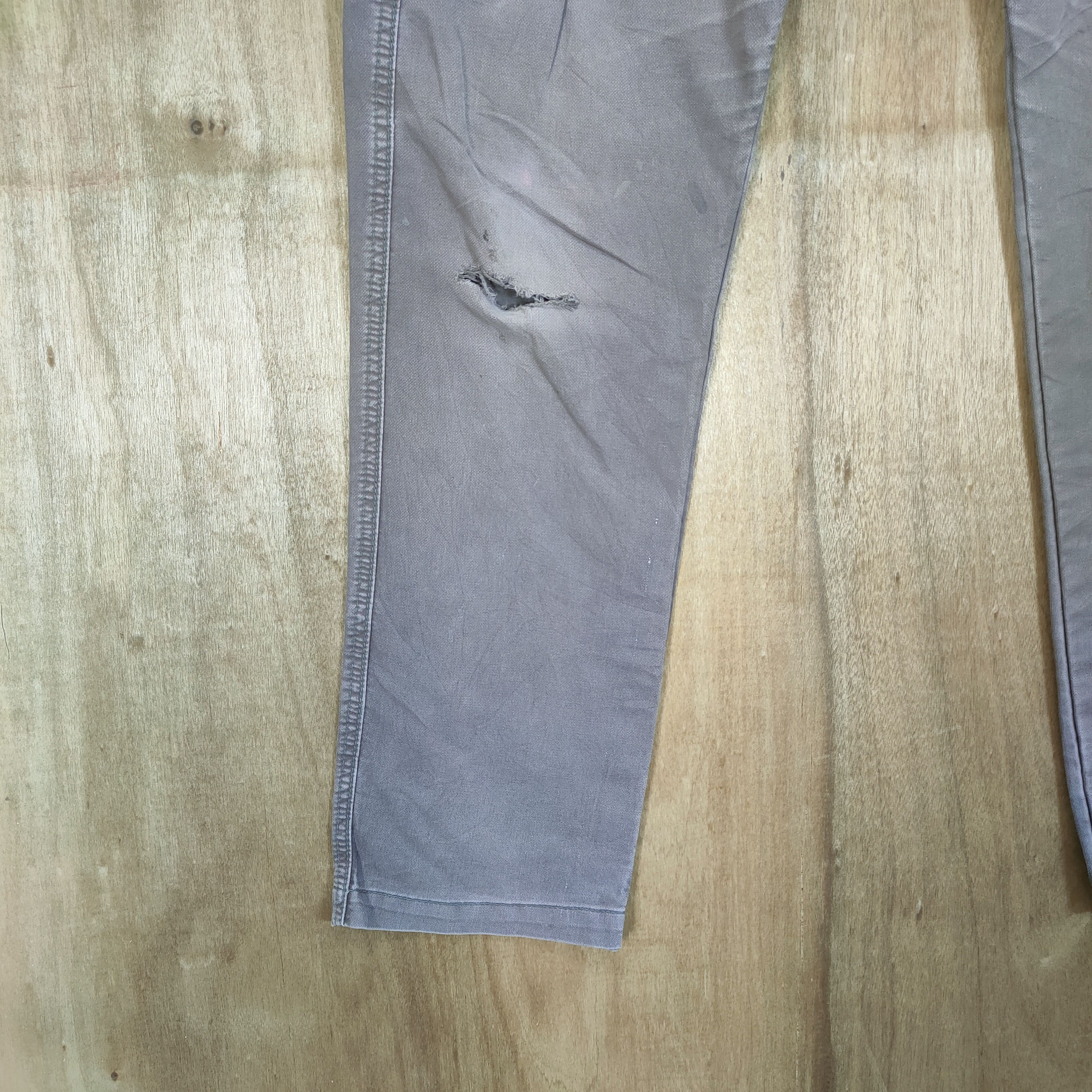 Japanese Brand EVENRIVER FADED WORKWEAR CARGO PANTS Size US 34 / EU 50 - 4 Thumbnail