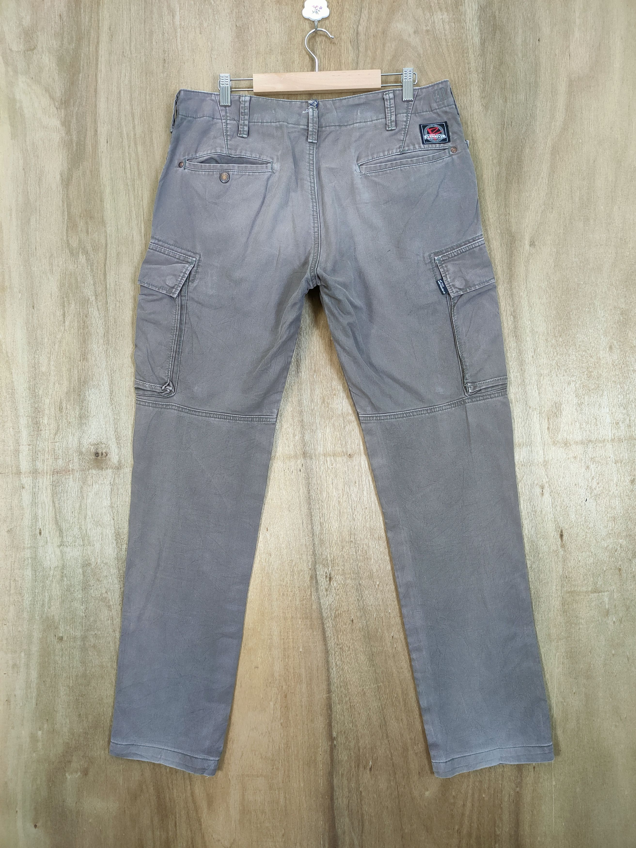 Japanese Brand EVENRIVER FADED WORKWEAR CARGO PANTS Size US 34 / EU 50 - 8 Thumbnail