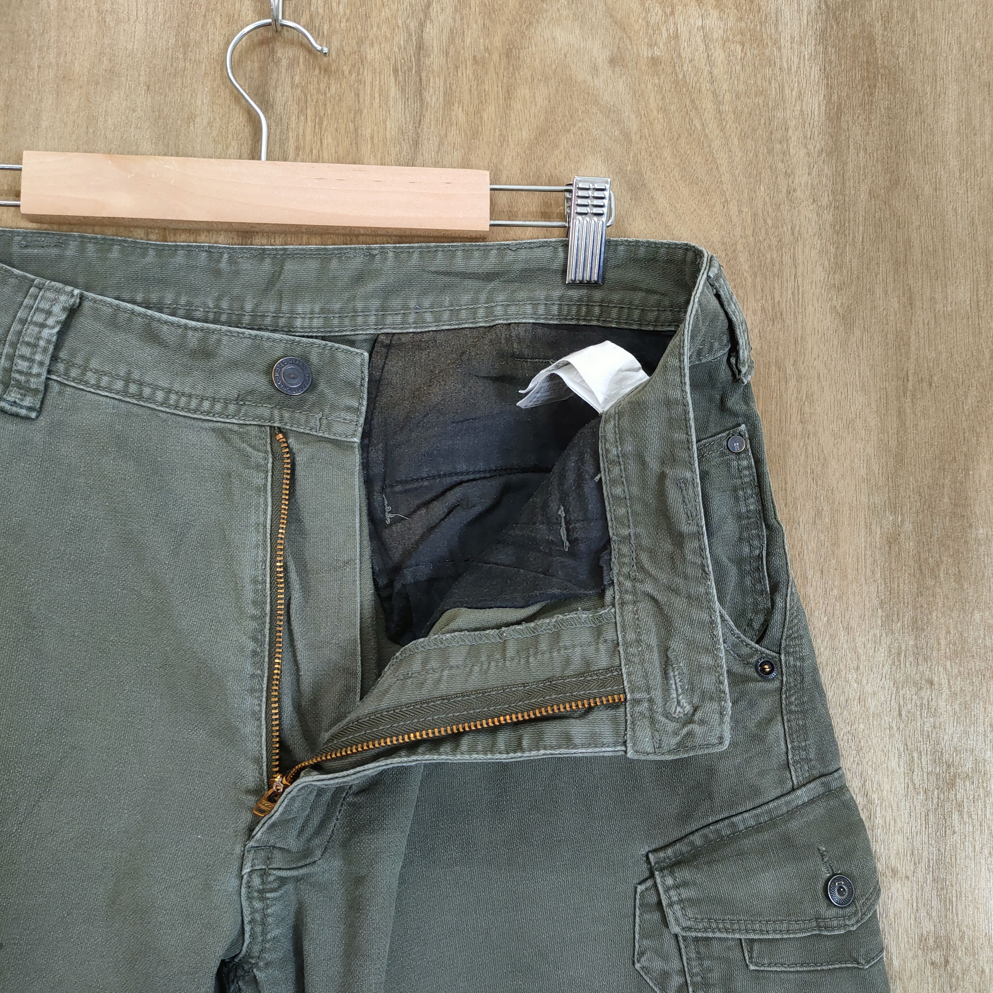 Japanese Brand EVENRIVER FADED DISTRESSED CARGO PANTS Size US 32 / EU 48 - 11 Thumbnail