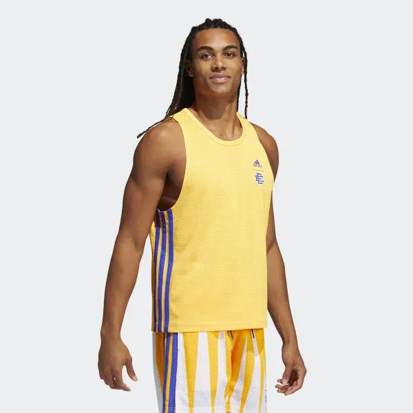 Adidas × Eric Emanuel ERIC EMANUEL x Adidas HOOPS SUMMER ESSENTIALS TANK TOP Size US XXL / EU 58 / 5 - 3 Thumbnail