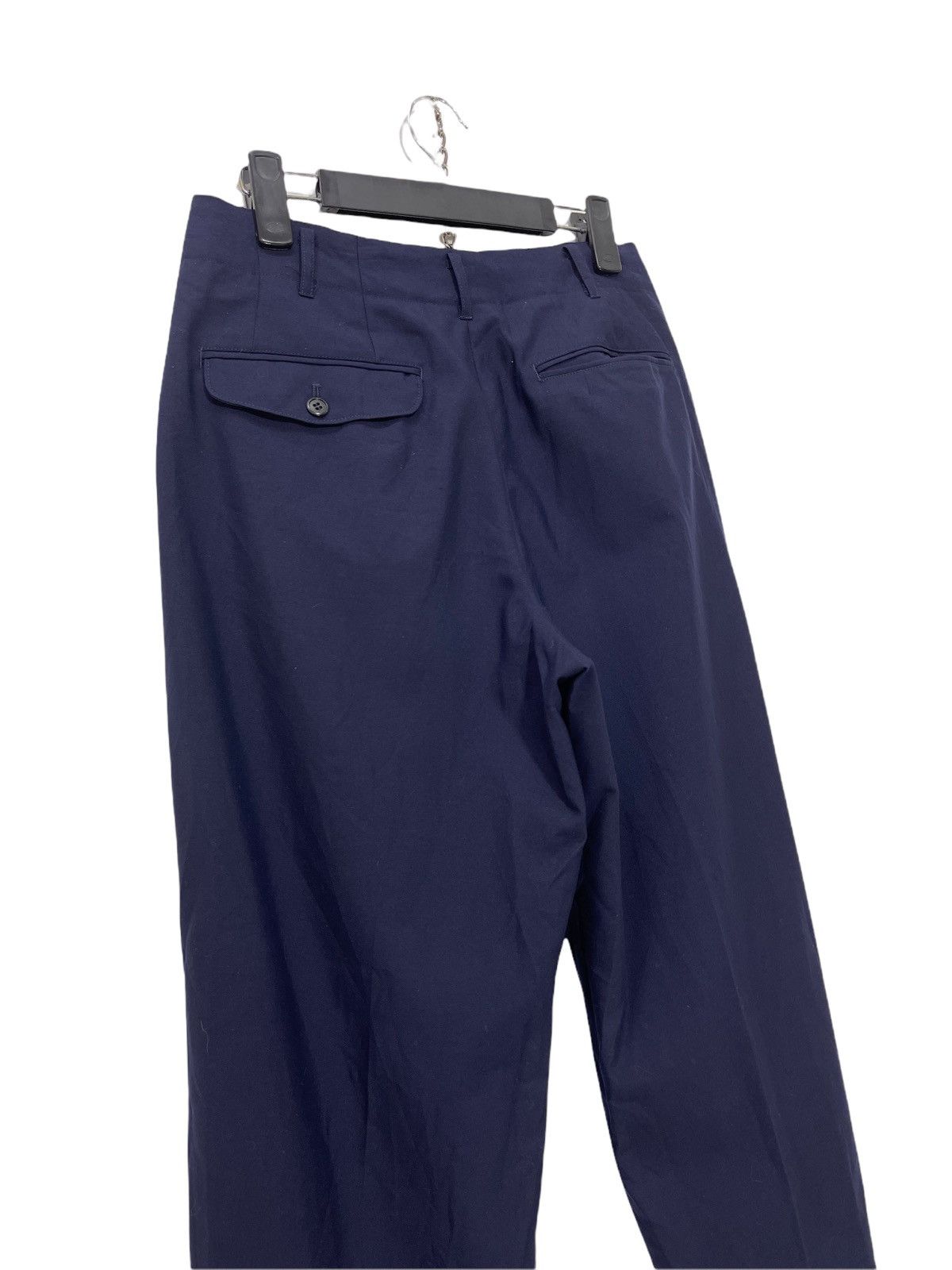 Yohji Yamamoto Yohji Yamamoto Wide Trouser for Central Railway Japan 32🟦 Size US 29 - 2 Thumbnail