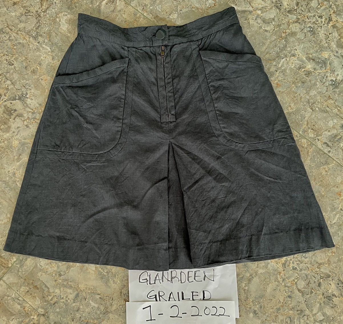 Chloe Women's Skirt Front Zip And Pockets T38 Size 8 US