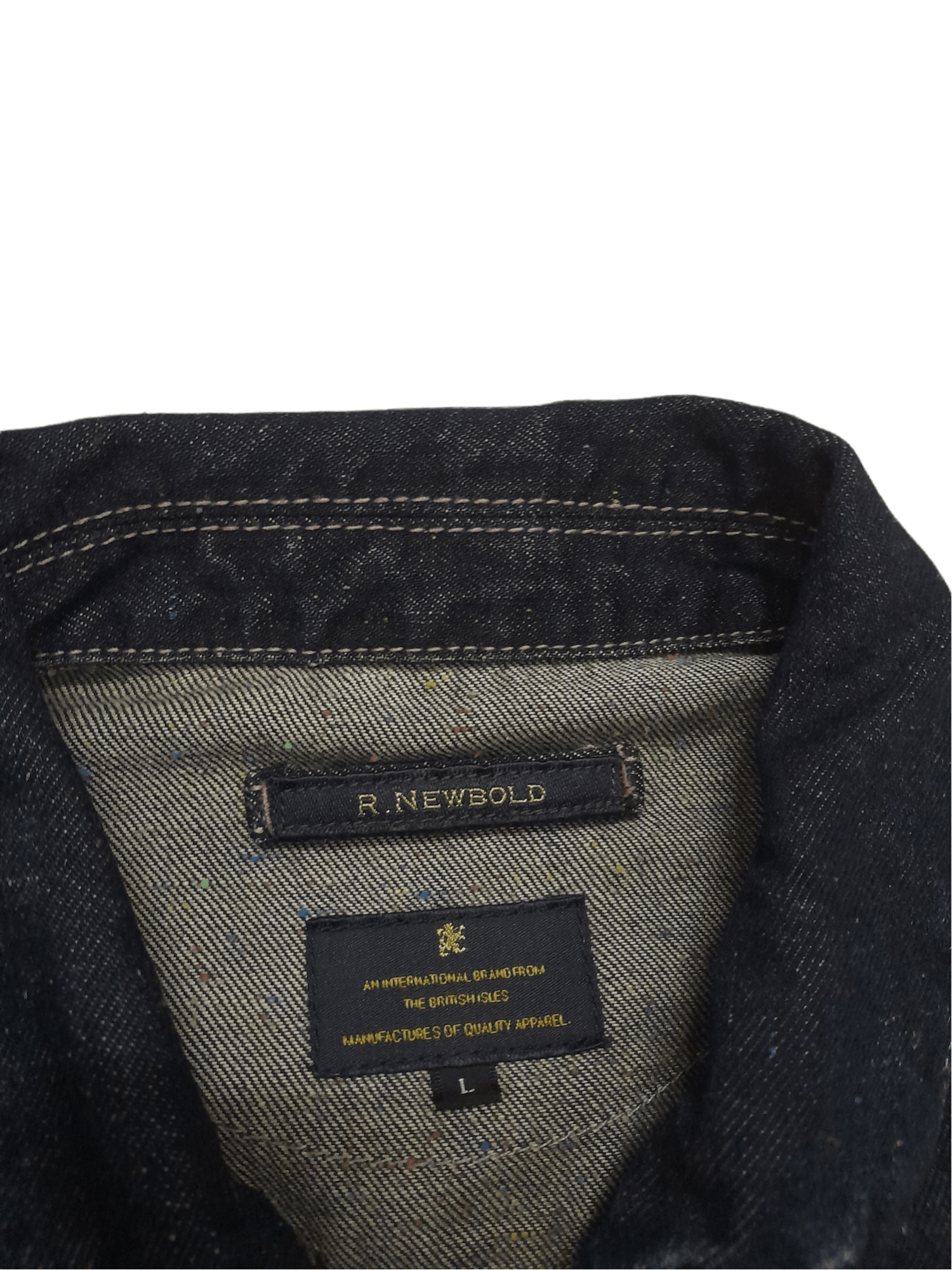 Paul Smith × R.Newbold R. Newbold Paul Smith Division Trucker tricolors (E254) Size US L / EU 52-54 / 3 - 6 Thumbnail