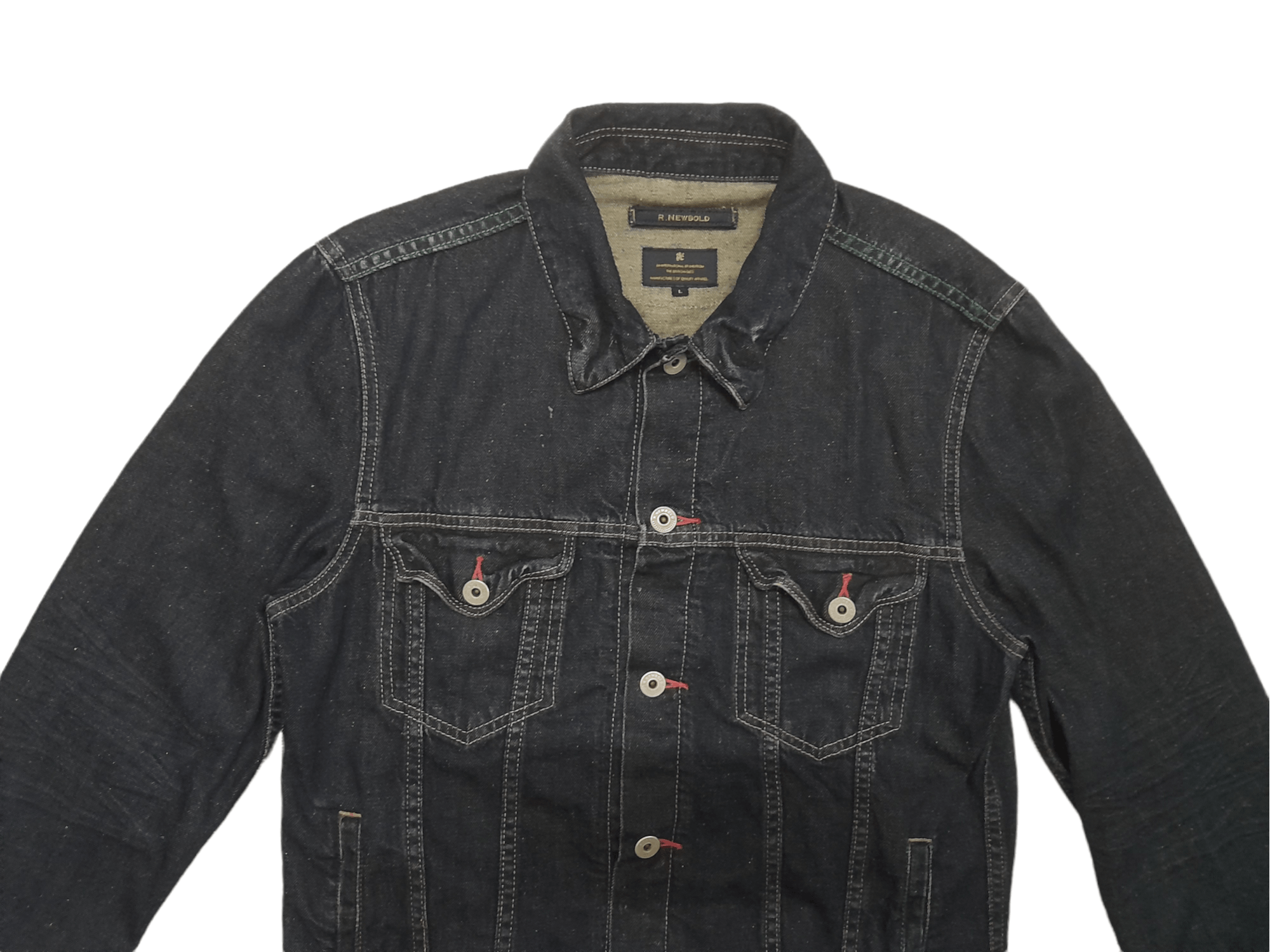 Paul Smith × R.Newbold R. Newbold Paul Smith Division Trucker tricolors (E254) Size US L / EU 52-54 / 3 - 3 Thumbnail
