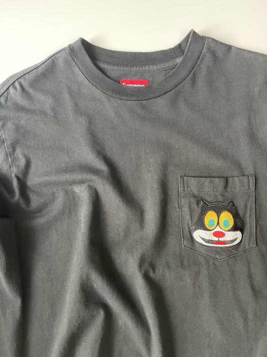 Supreme Supreme Cat L/S Pocket Tee | Grailed