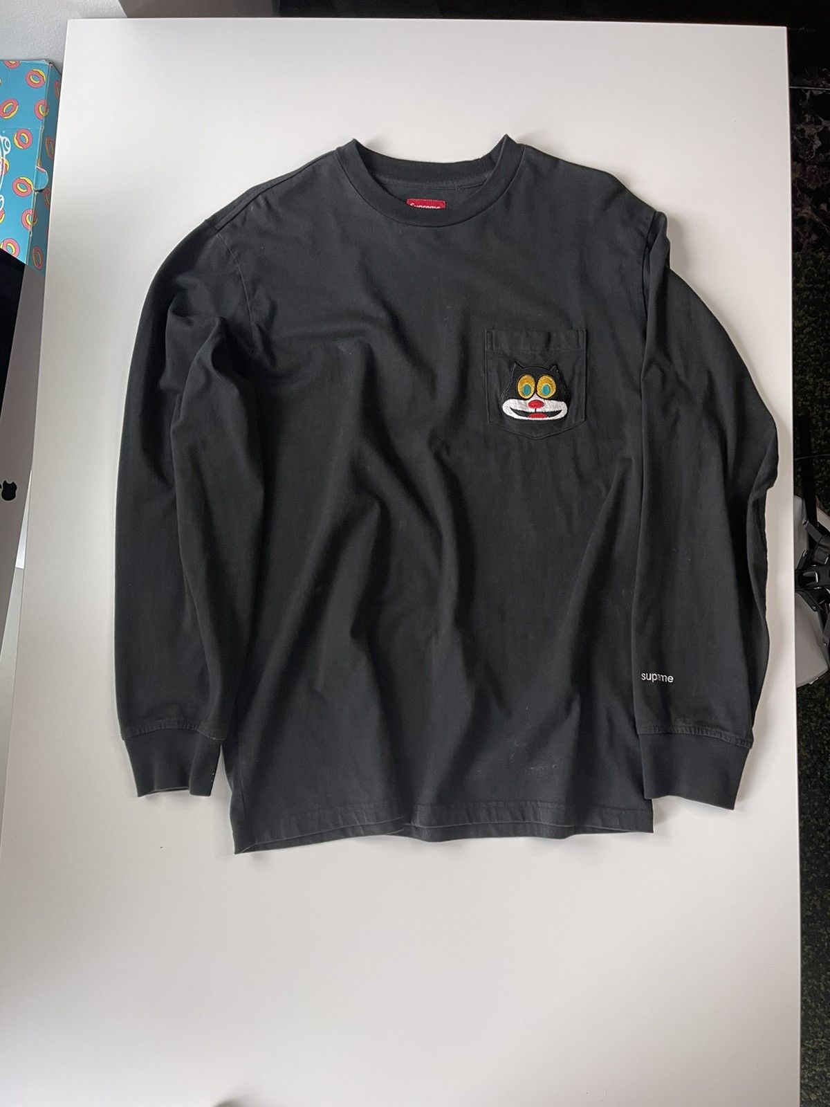 Supreme Supreme Cat L/S Pocket Tee | Grailed