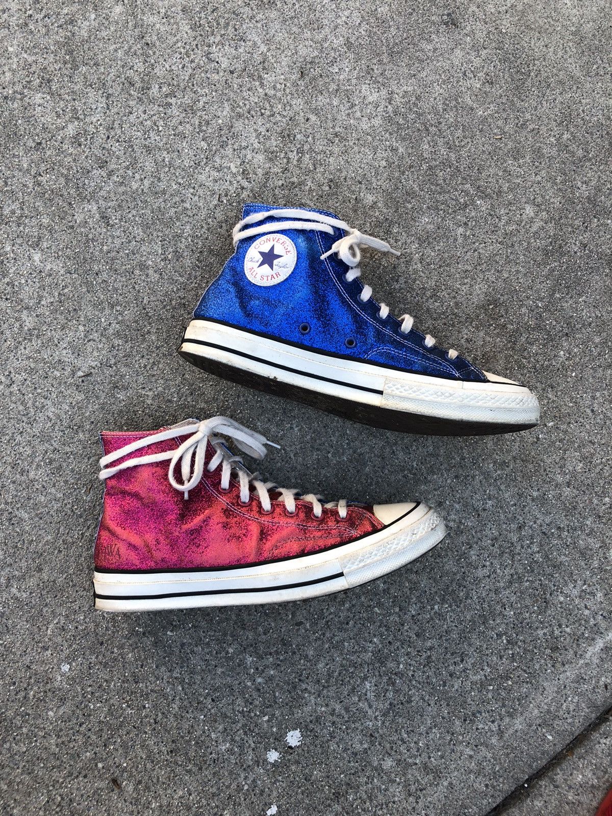 Converse JW Anderson Converse Glitter Frank Ocean Size 9.5 Grailed