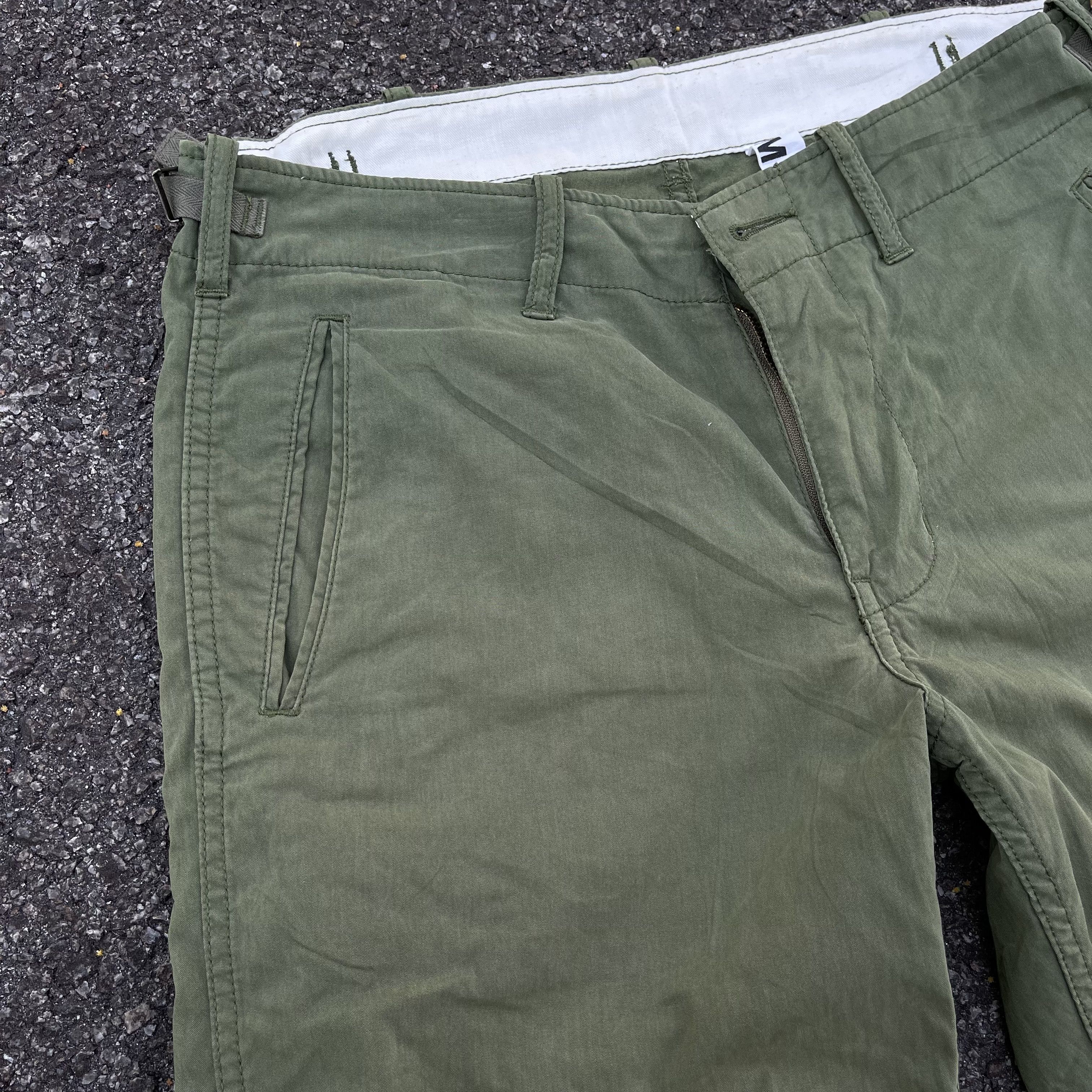 Japanese Brand × Margaret Howell Rare MHL Olive Cargo size 32 Size US 32 / EU 48 - 3 Thumbnail