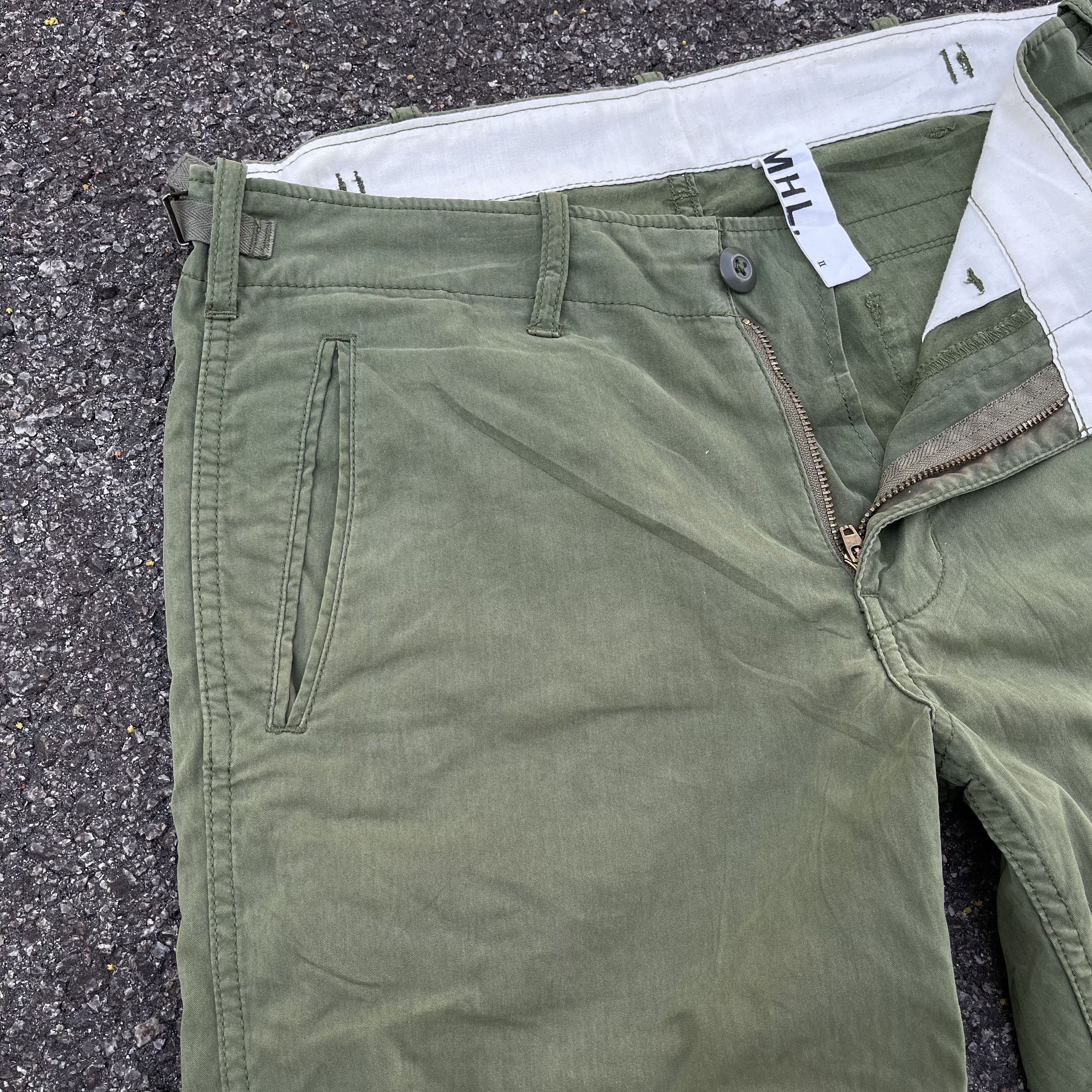 Japanese Brand × Margaret Howell Rare MHL Olive Cargo size 32 Size US 32 / EU 48 - 2 Thumbnail
