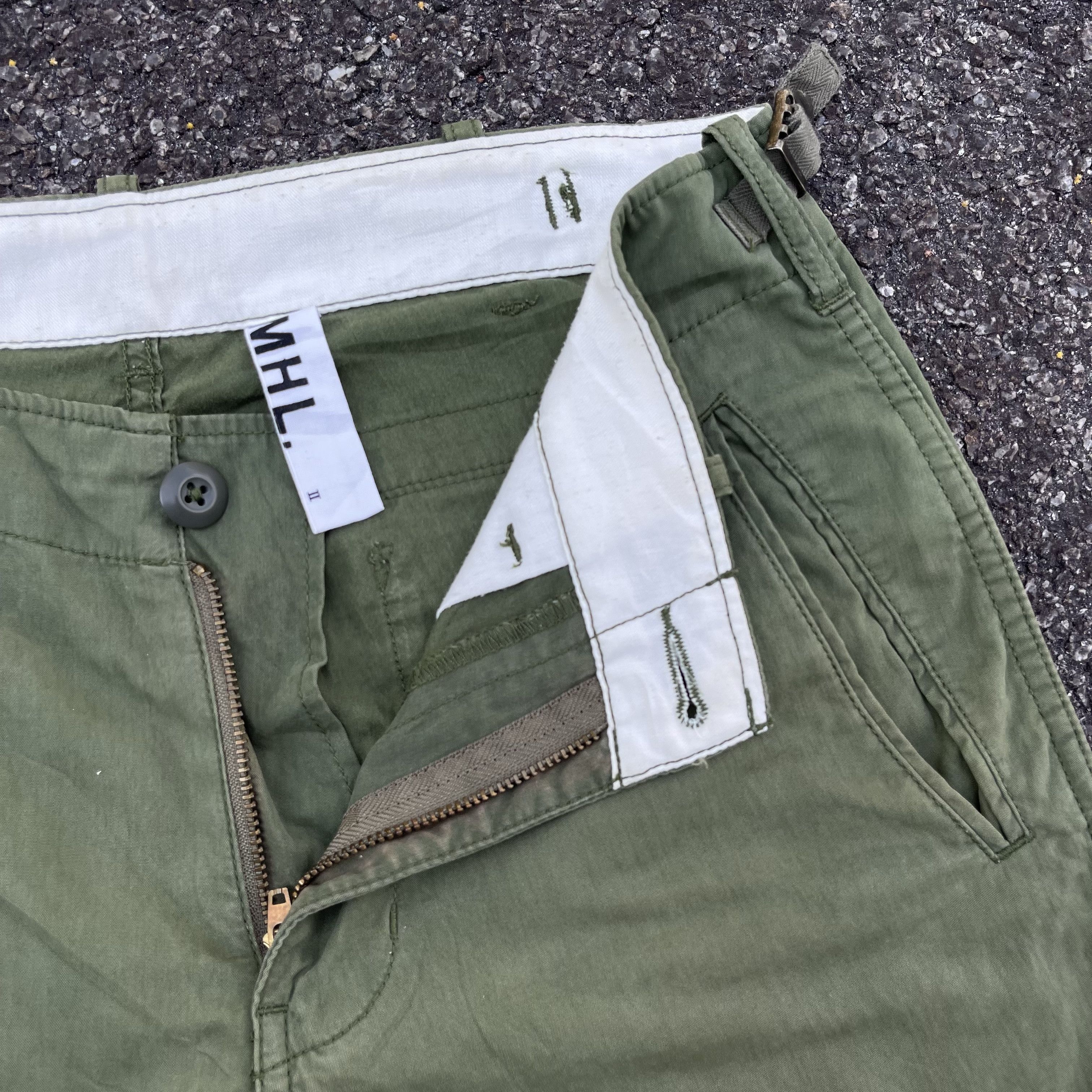 Japanese Brand × Margaret Howell Rare MHL Olive Cargo size 32 Size US 32 / EU 48 - 4 Thumbnail