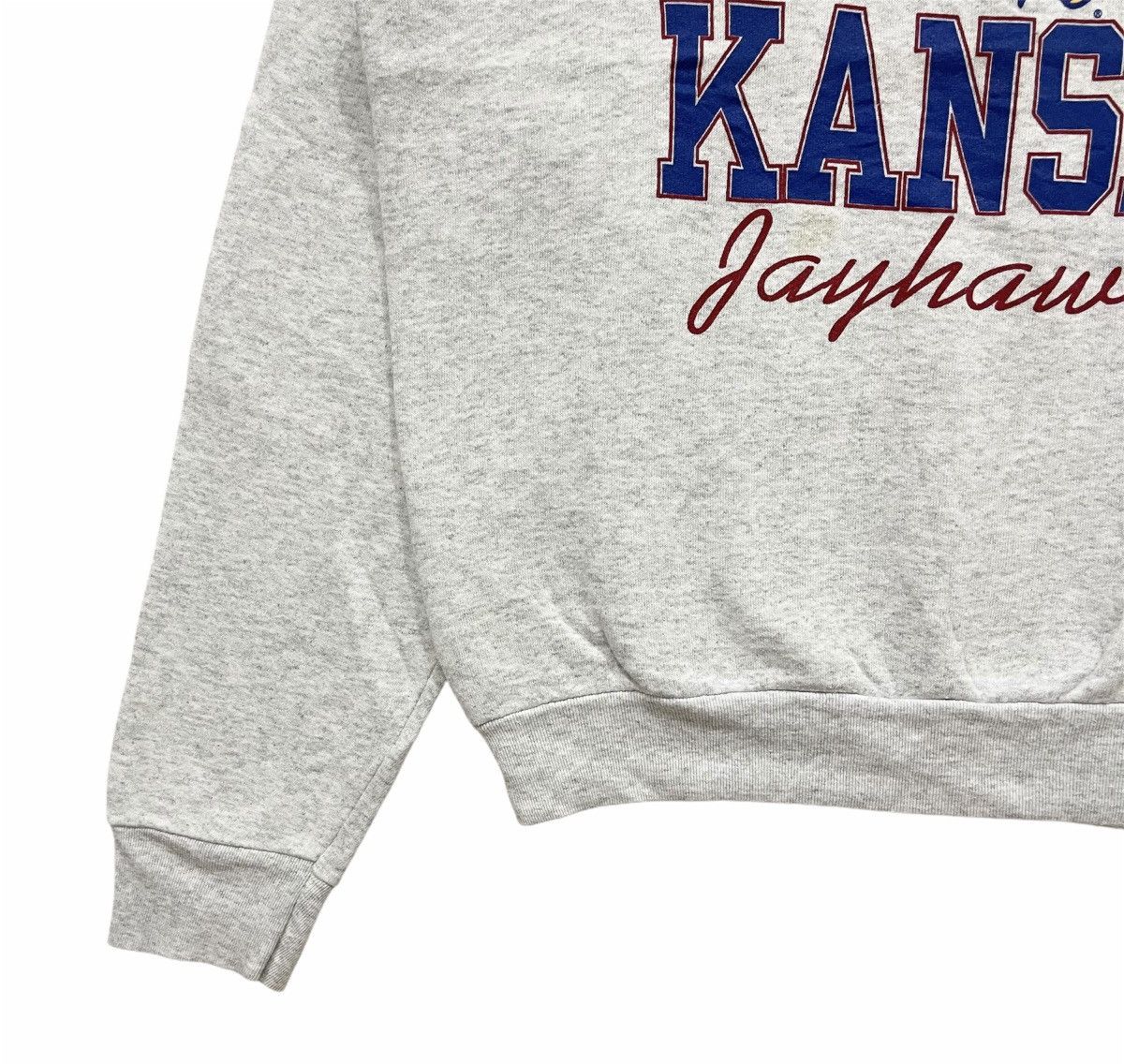 Vintage Vintage 90s University of Kansas Jayhawks Size US L / EU 52-54 / 3 - 2 Thumbnail