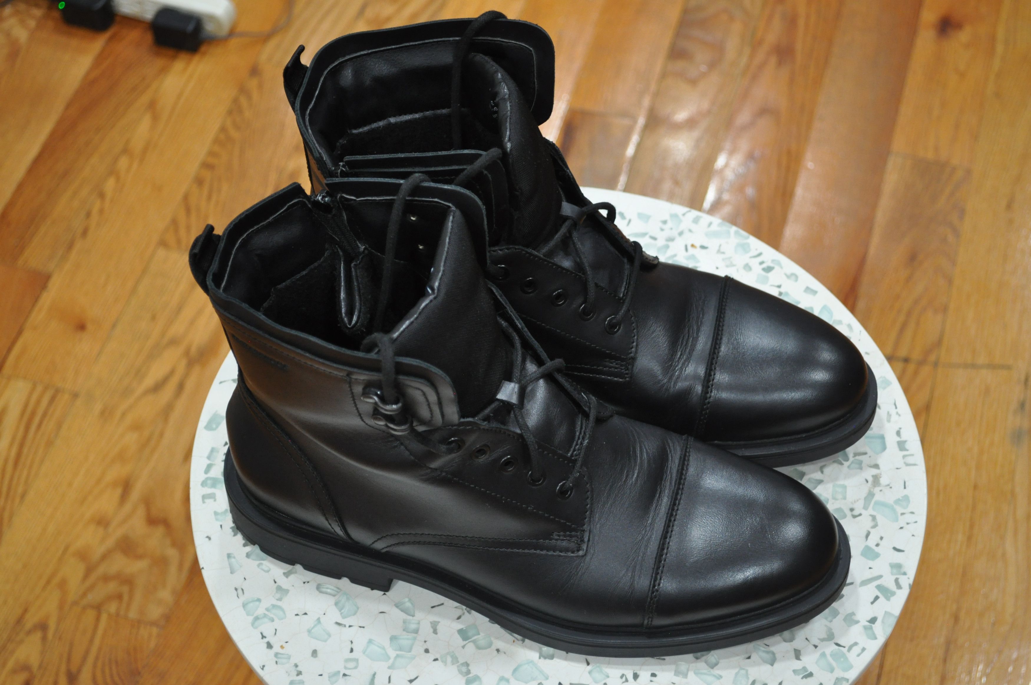 Aldo ALDO Black Combat Boots [Nigoniel] - Size 13/14 Size US 14 / EU 47 - 1 Preview