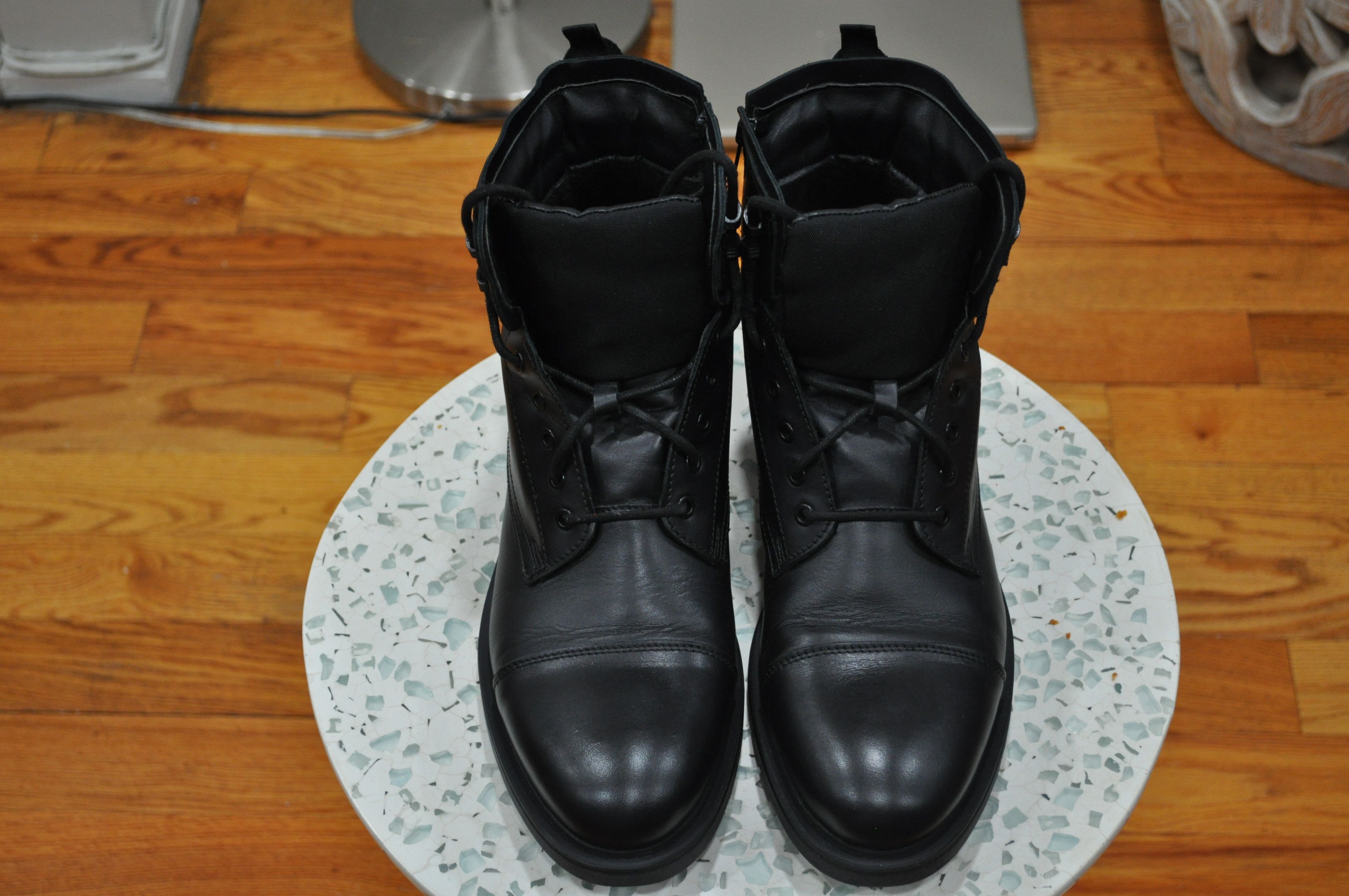 Aldo ALDO Black Combat Boots [Nigoniel] - Size 13/14 Size US 14 / EU 47 - 3 Thumbnail