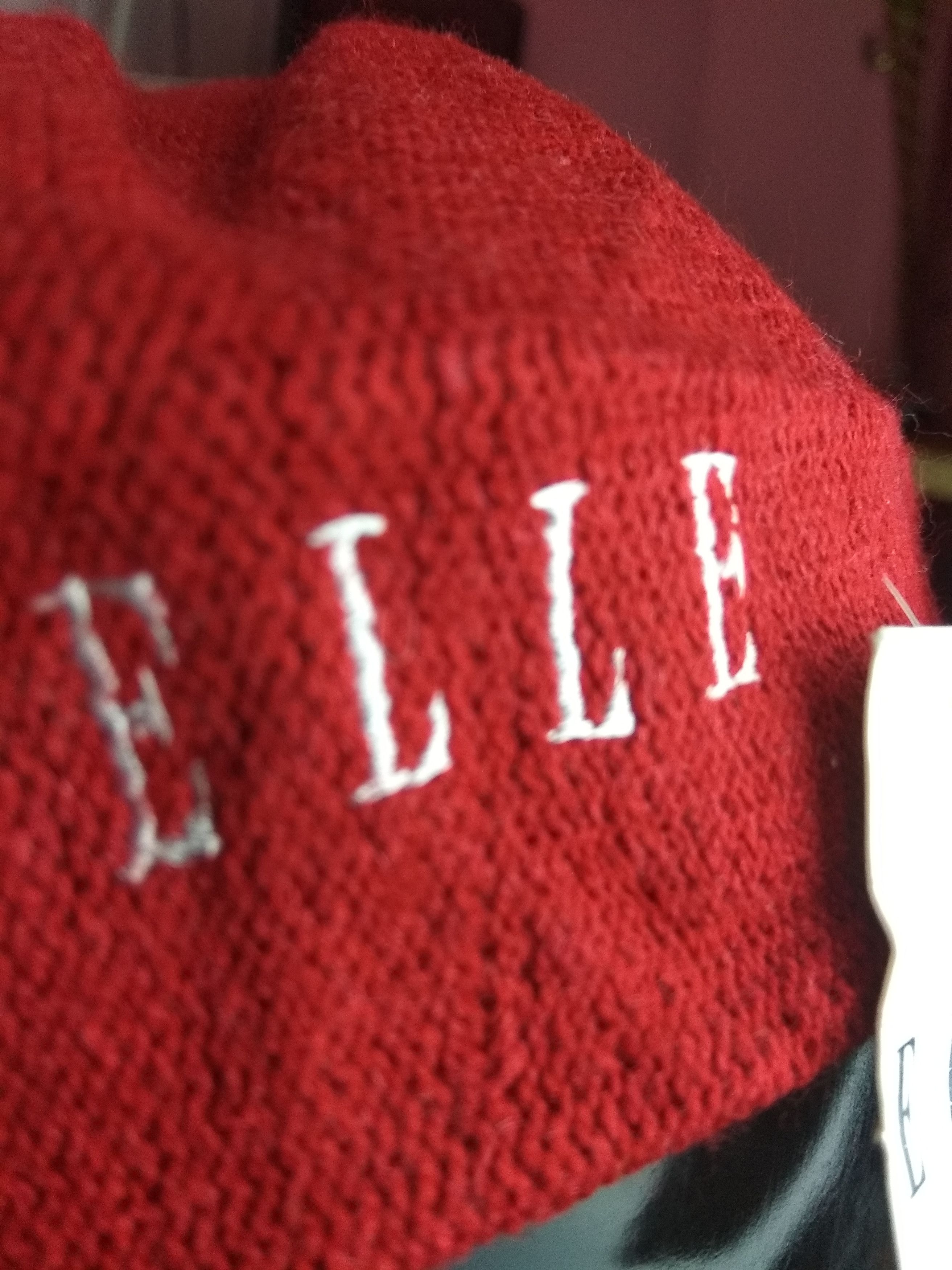 Designer × Vintage Vintage ELLE PARIS Hat/Beanie/ Berrets.. Embroidery Logo Size ONE SIZE - 7 Thumbnail